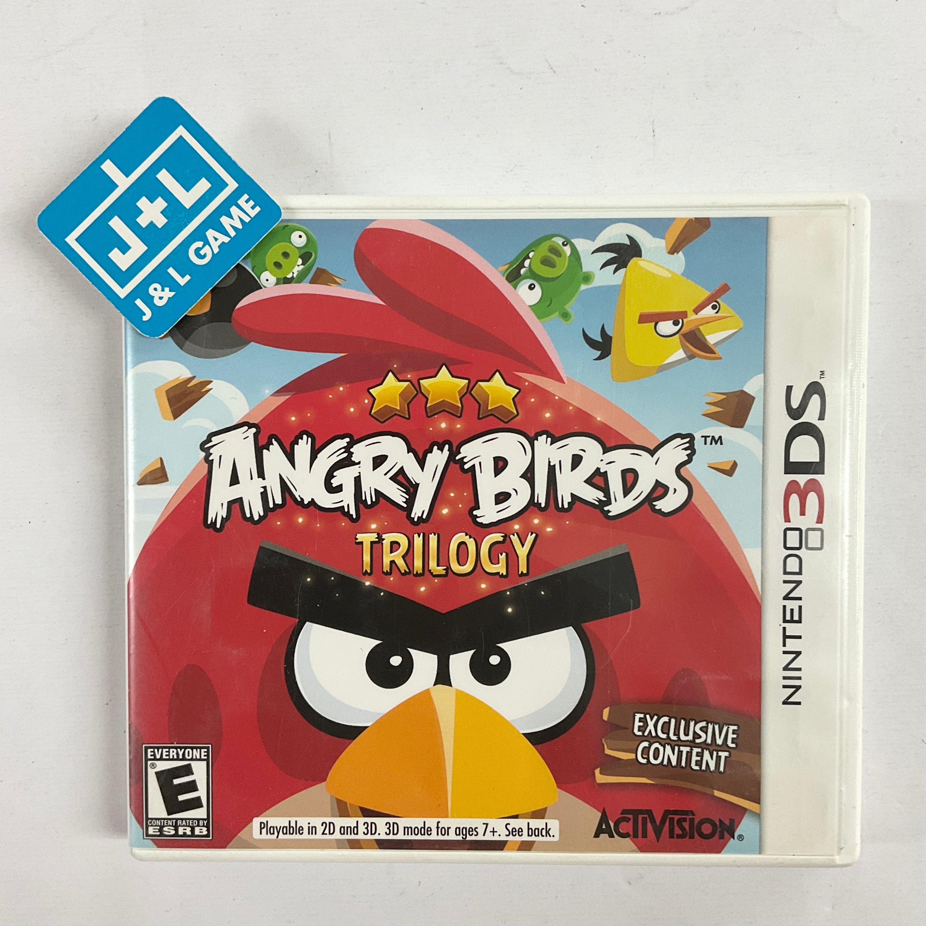 Angry Birds Trilogy - Nintendo 3DS [Pre-Owned] Video Games Activision   