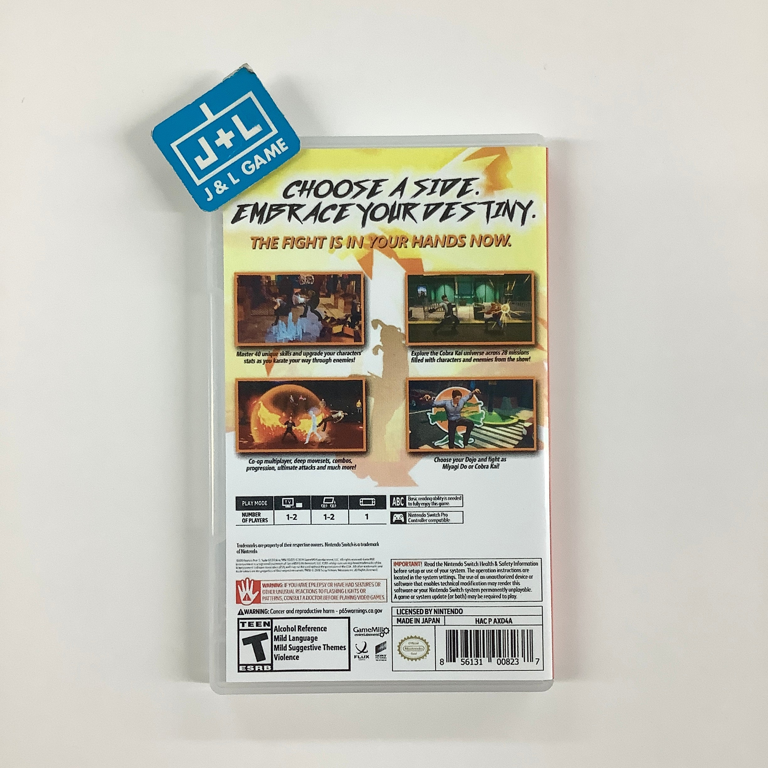 Cobra Kai: The Karate Kid Saga Continues - (NSW) Nintendo Switch [Pre-Owned] Video Games GameMill Entertainment