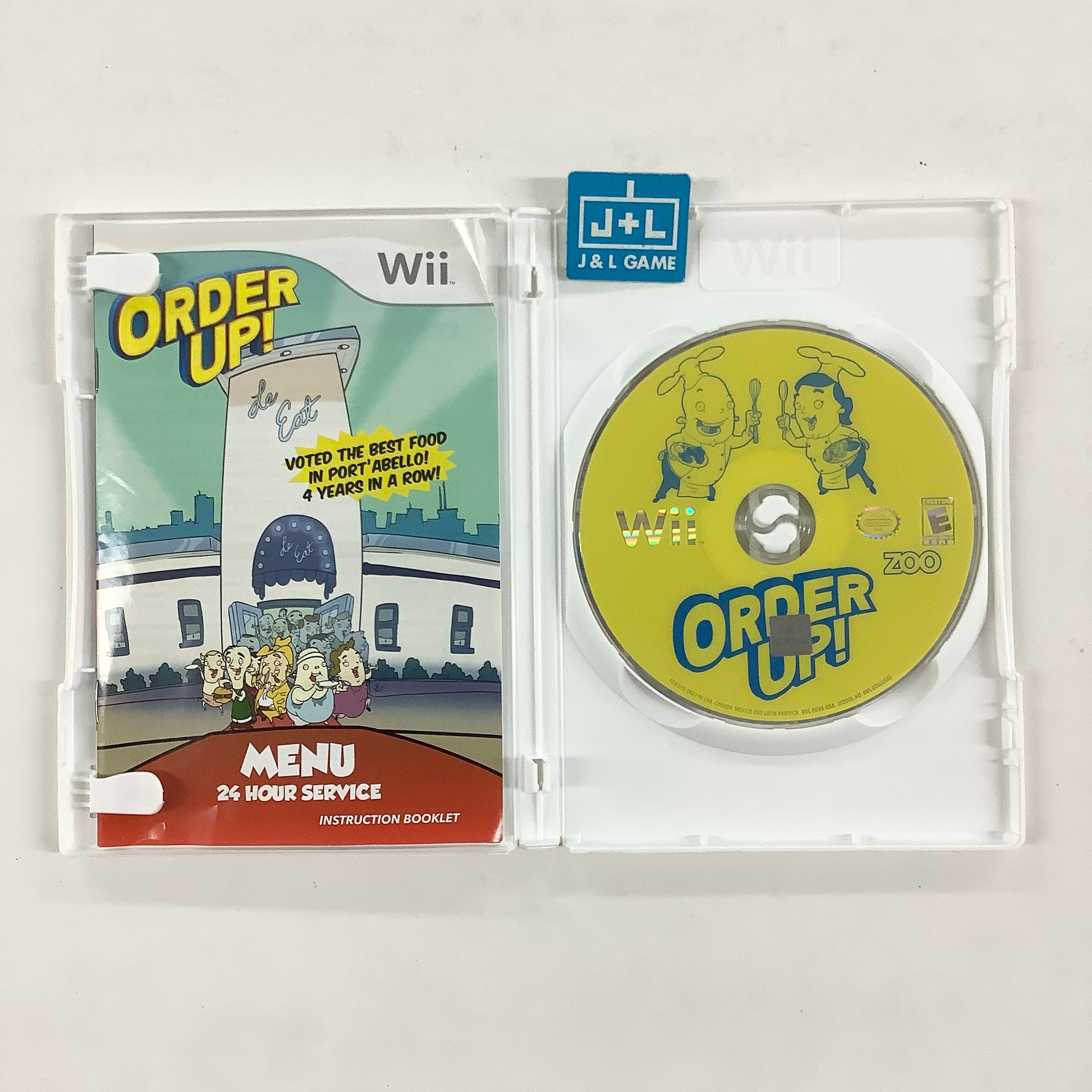 Order Up! - Nintendo Wii [Pre-Owned] Video Games Zoo Games