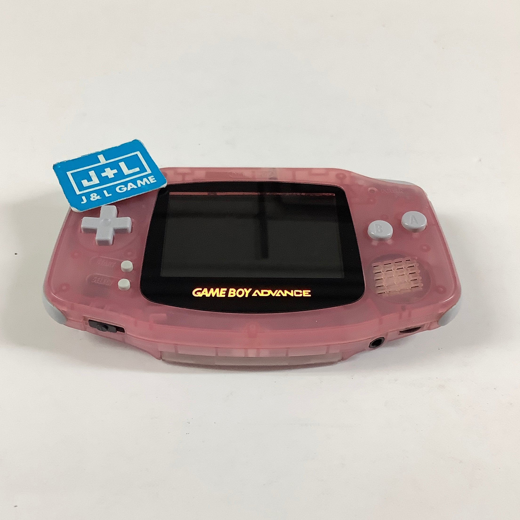 Nintendo Game Boy Advance Console (Clear Pink With Backlight) - (GBA) Game Boy Advance  [Pre-Owned] (Japanese Import)