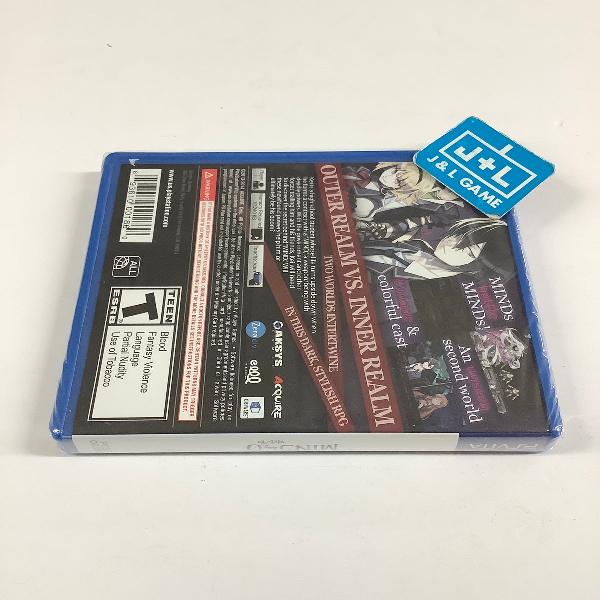 Mind Zero - (PSV) PlayStation Vita Video Games Aksys Games