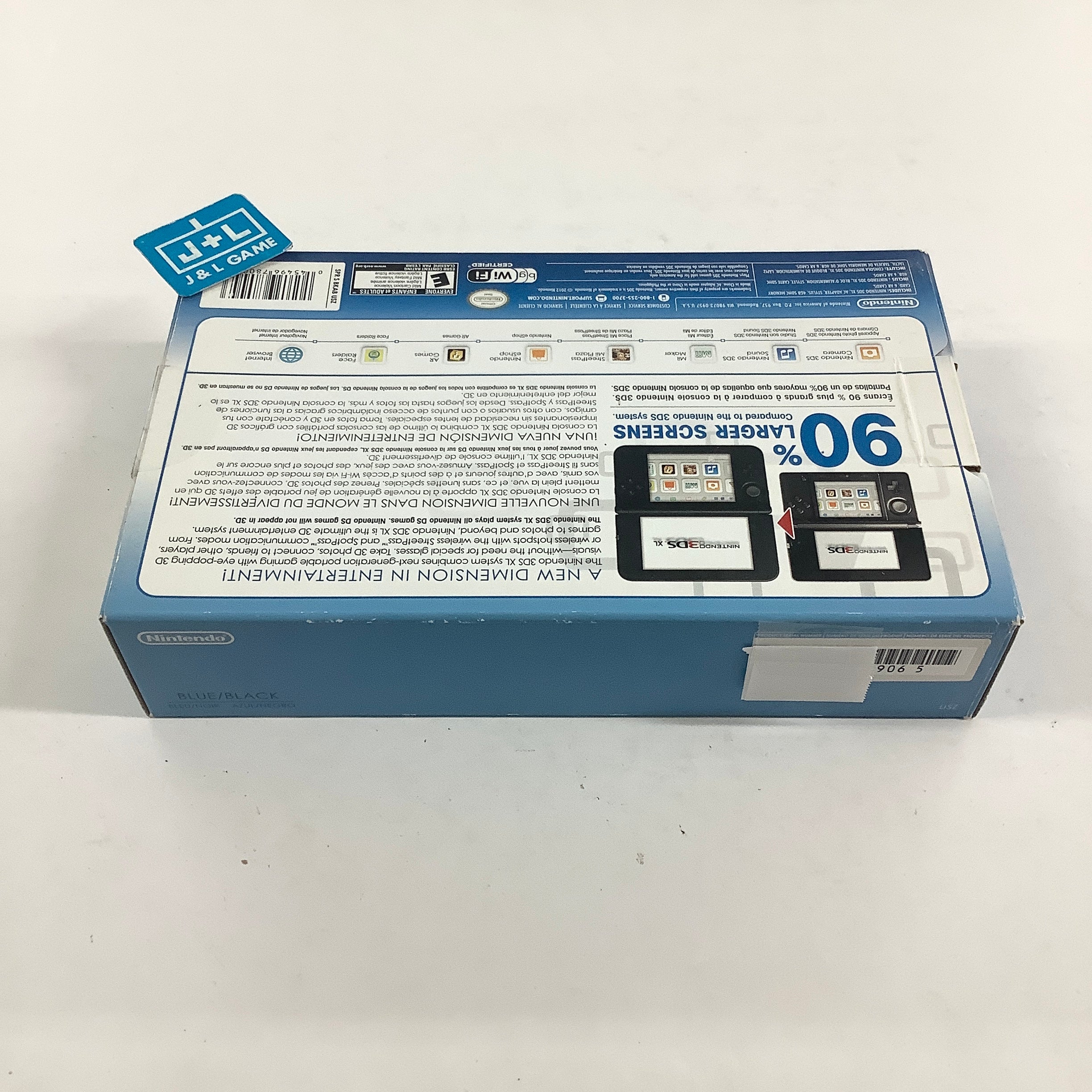 Nintendo 3DS XL Console (Blue/Black) - Nintendo 3DS [Pre-Owned] Consoles Nintendo