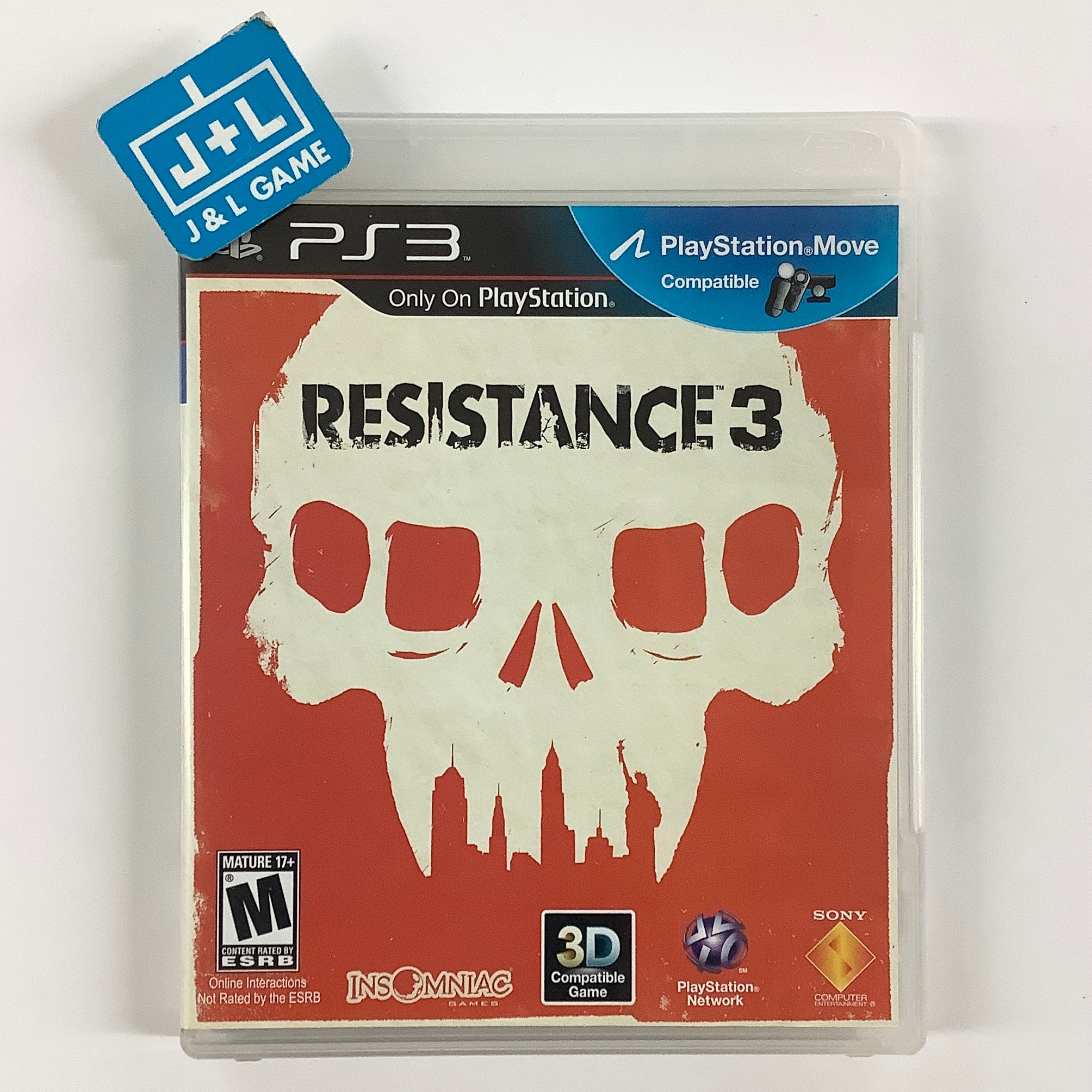 Resistance 3 - (PS3) PlayStation 3 [Pre-Owned] Video Games SCEA