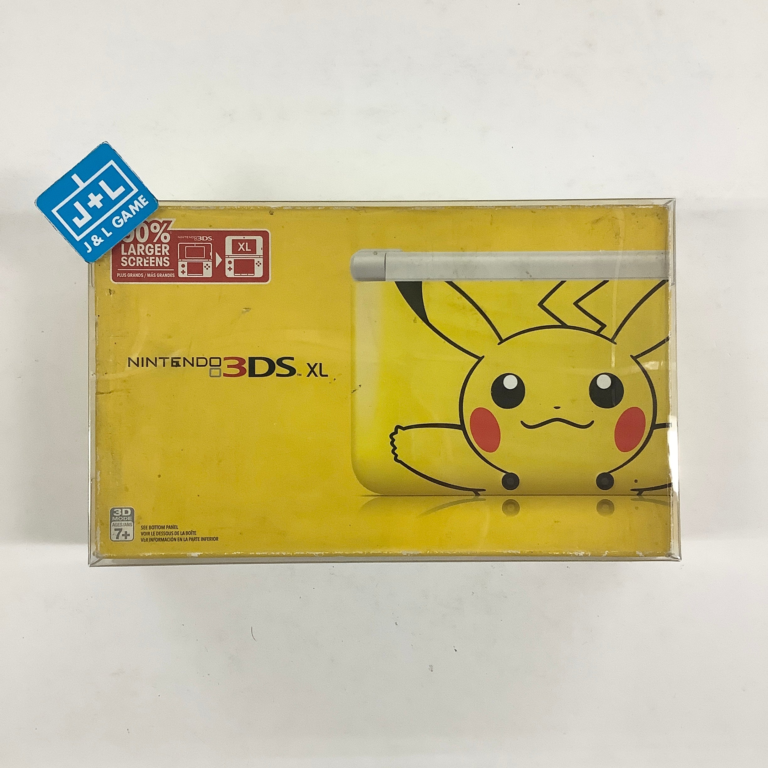Nintendo 3DS XL Console (Yellow Pikachu Edition) - Nintendo 3DS [Pre-Owned]