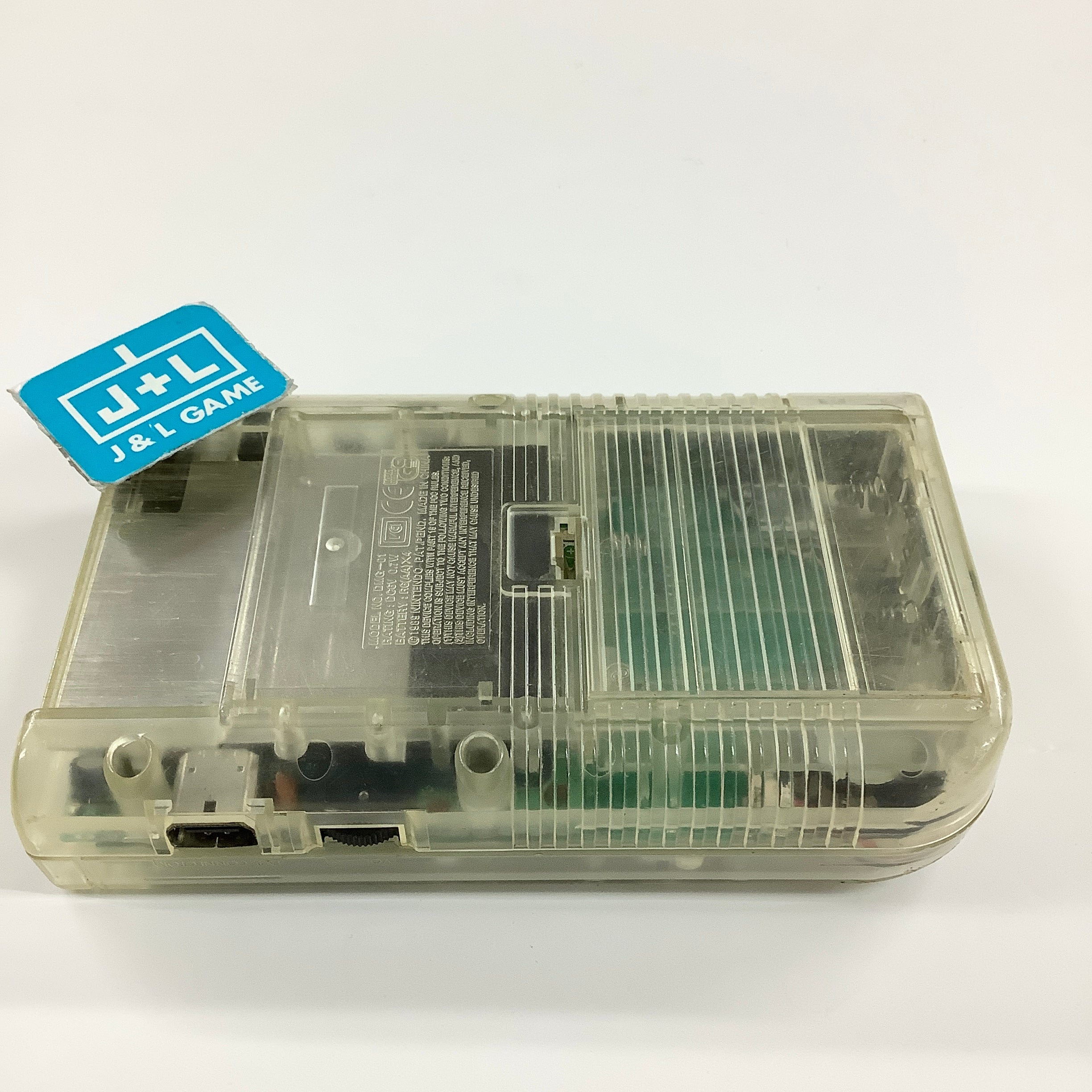 Nintendo Game Boy (Clear With Old Backlight) - (GB) Game Boy [Pre-Owned]