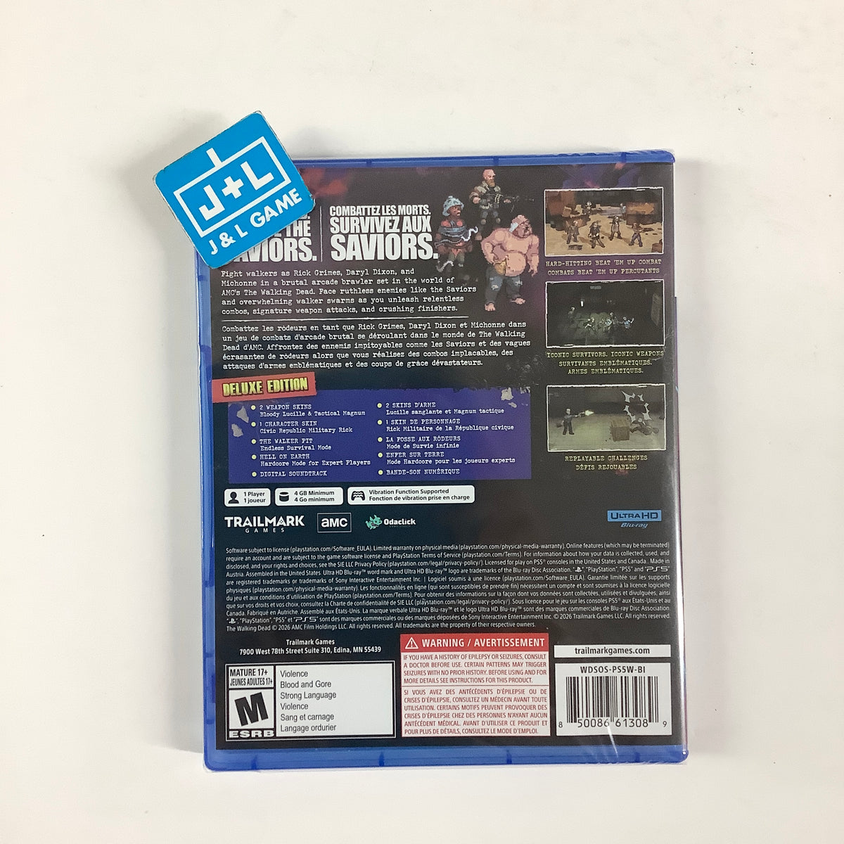 The Walking Dead: Streets of Survival Deluxe Edition - (PS5) PlayStation 5