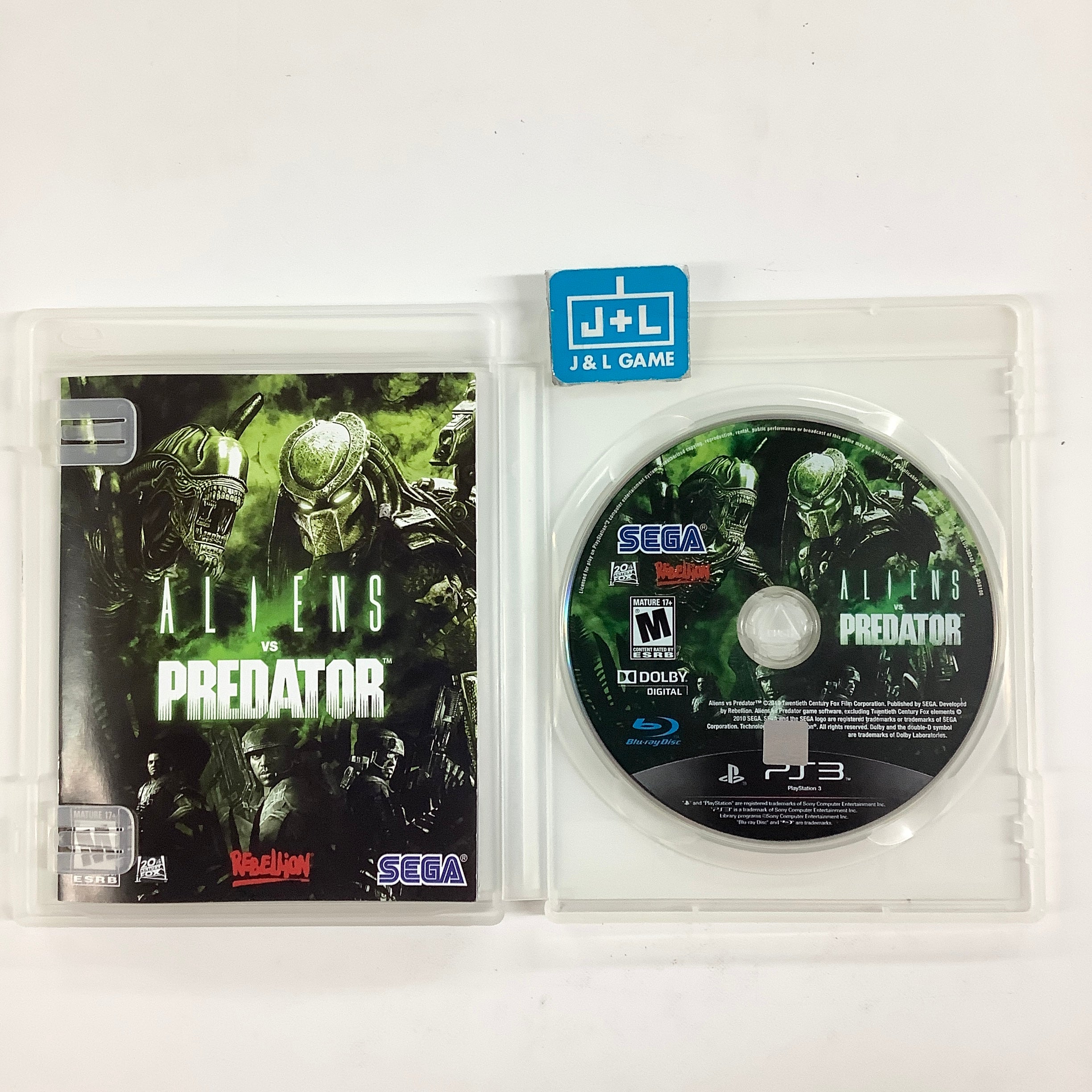 Aliens vs. Predator - (PS3) PlayStation 3 [Pre-Owned] | J&L Game