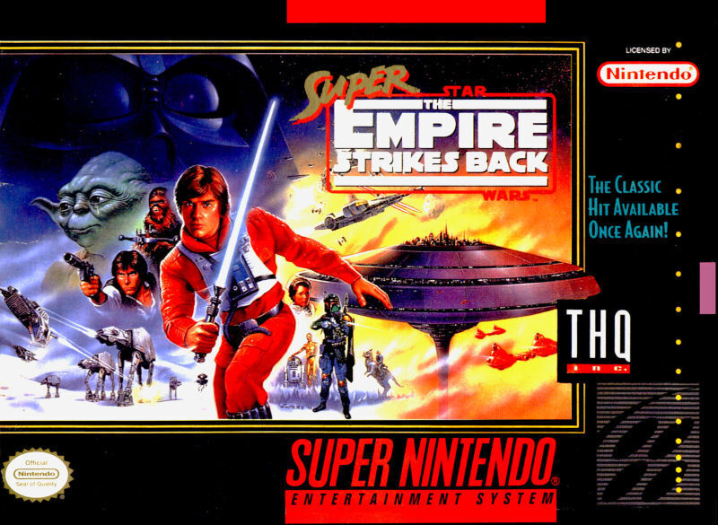 Super Star Wars: The Empire Strikes Back - (SNES) Super Nintendo