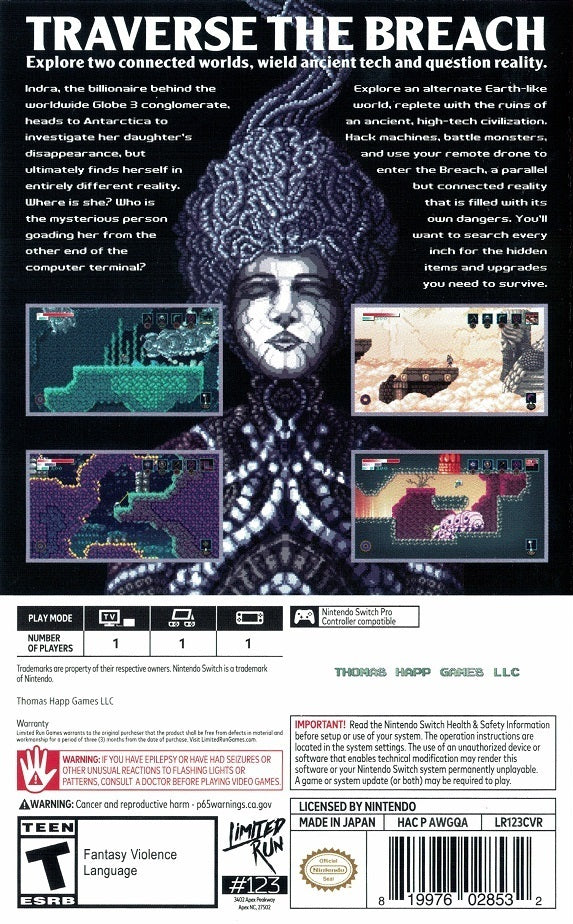 Axiom Verge 2 (Limited Run #123) - (NSW) Nintendo Switch