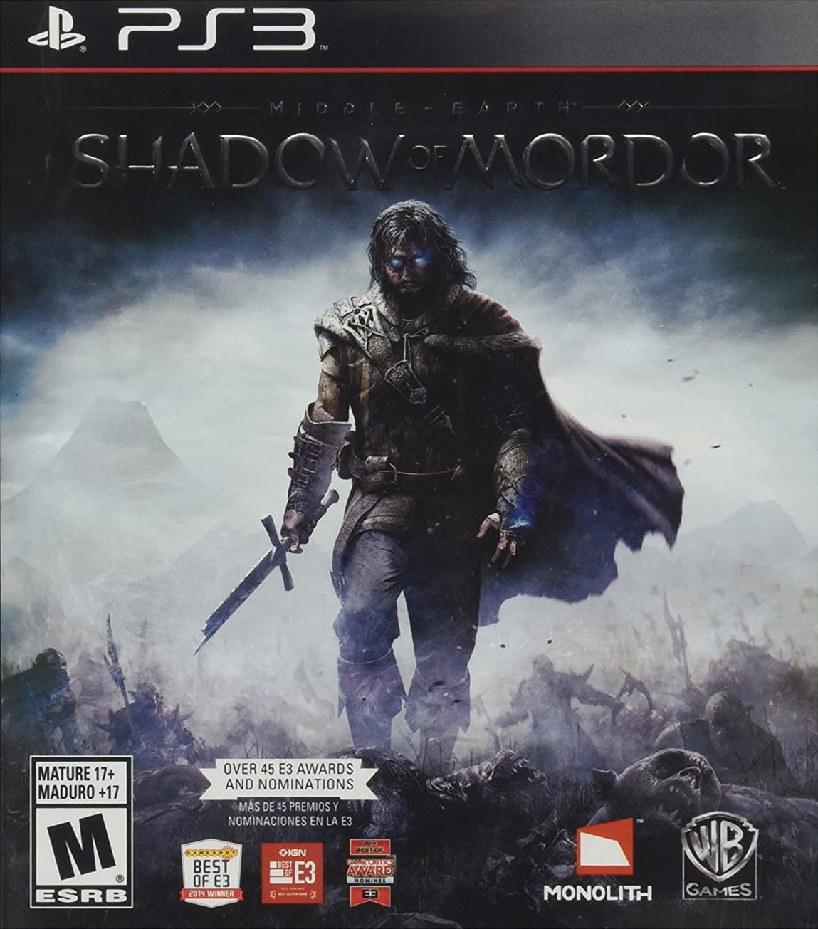 Middle Earth: Shadow of Mordor - (PS3) PlayStation 3 [Pre-Owned] Video Games Codemasters   