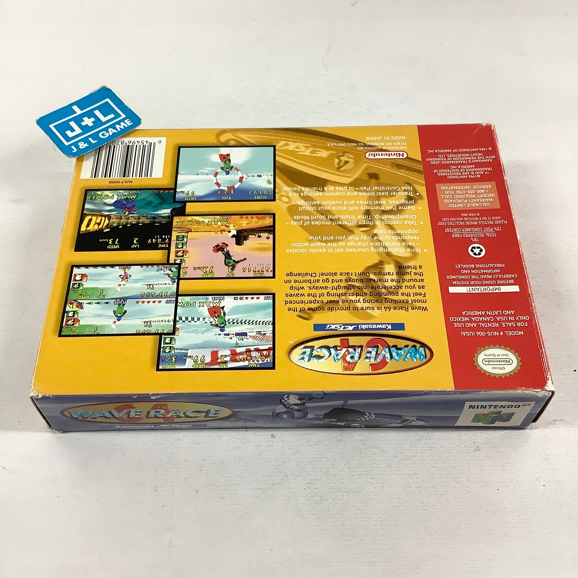 Wave Race 64 - (N64) Nintendo 64 [Pre-Owned] Video Games Nintendo