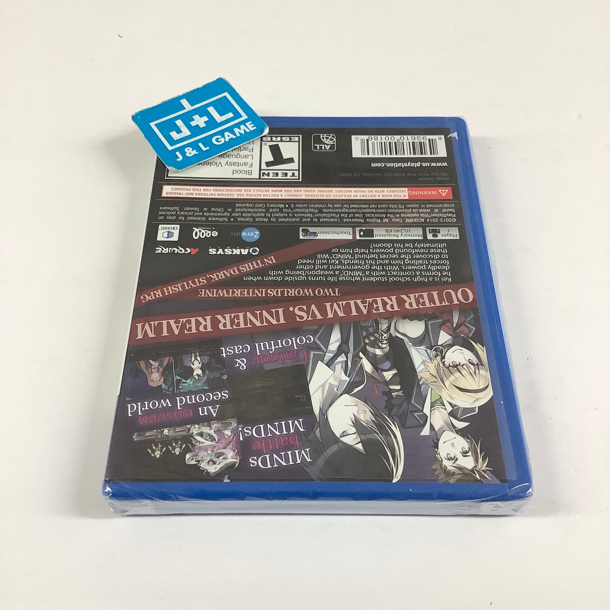 Mind Zero - (PSV) PlayStation Vita Video Games Aksys Games