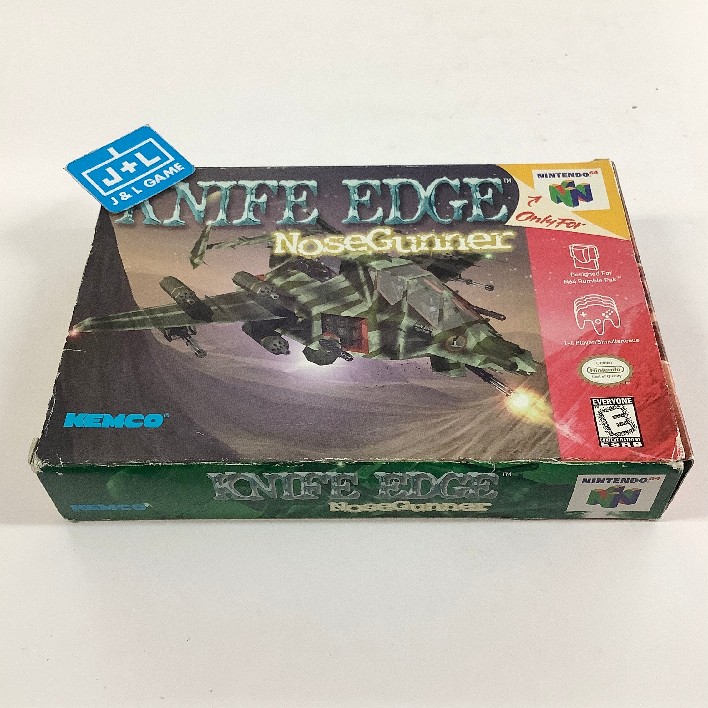 Knife Edge: NoseGunner - (N64) Nintendo 64 [Pre-Owned]