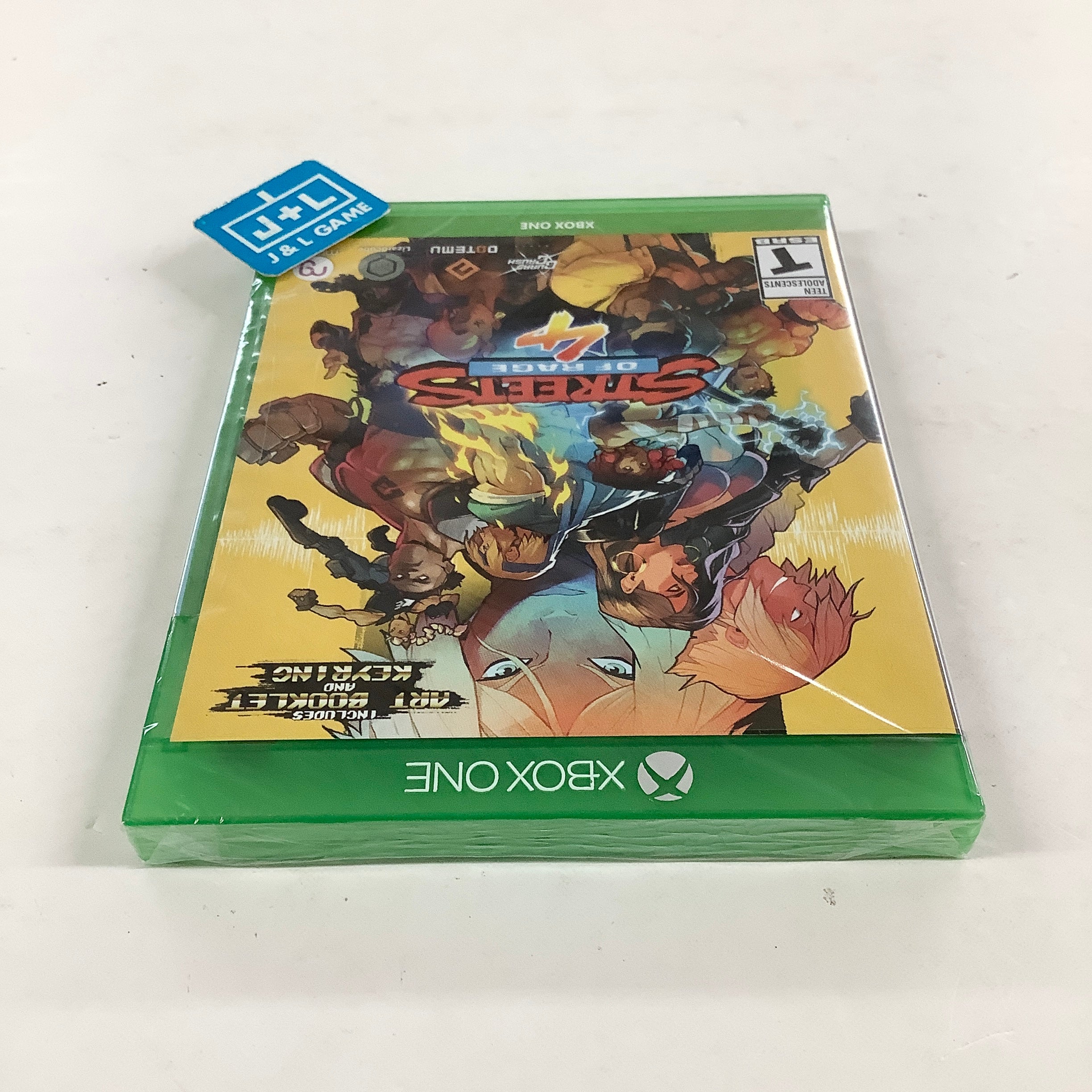 Streets of Rage 4 (With Artbook and Keyring) - (XB1) Xbox One Video Games Merge Games