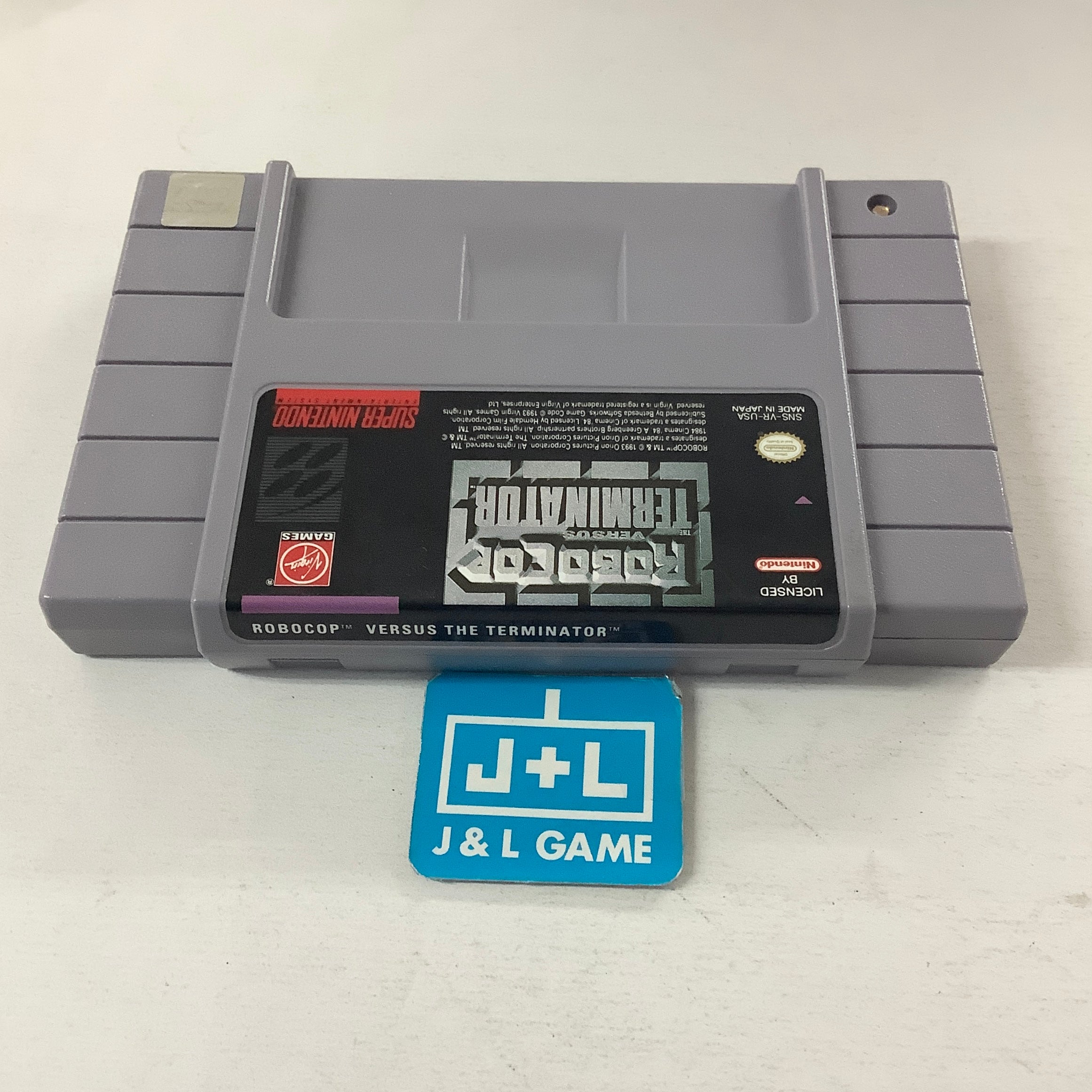 RoboCop Versus The Terminator - (SNES) Super Nintendo [Pre-Owned] Video Games Virgin Interactive
