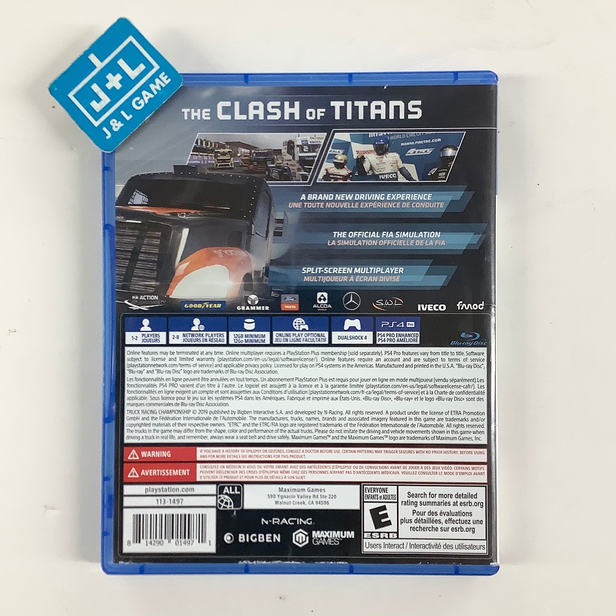 Truck Racing Championship - (PS4) PlayStation 4 [Pre-Owned] Video Games Maximum Games