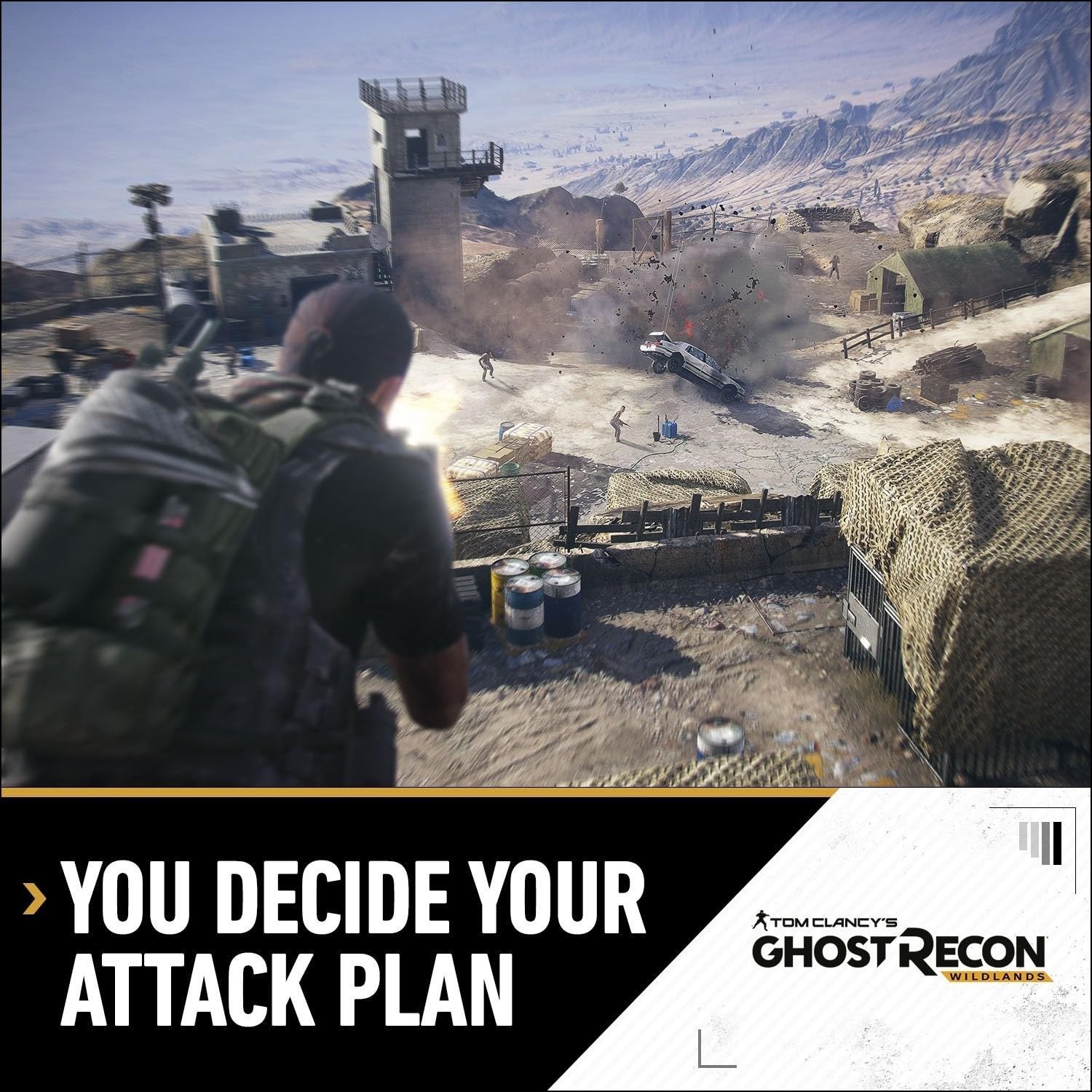 Tom Clancy's Ghost Recon: Wildlands - (PS4) PlayStation 4 [Pre-Owned] Video Games Ubisoft   