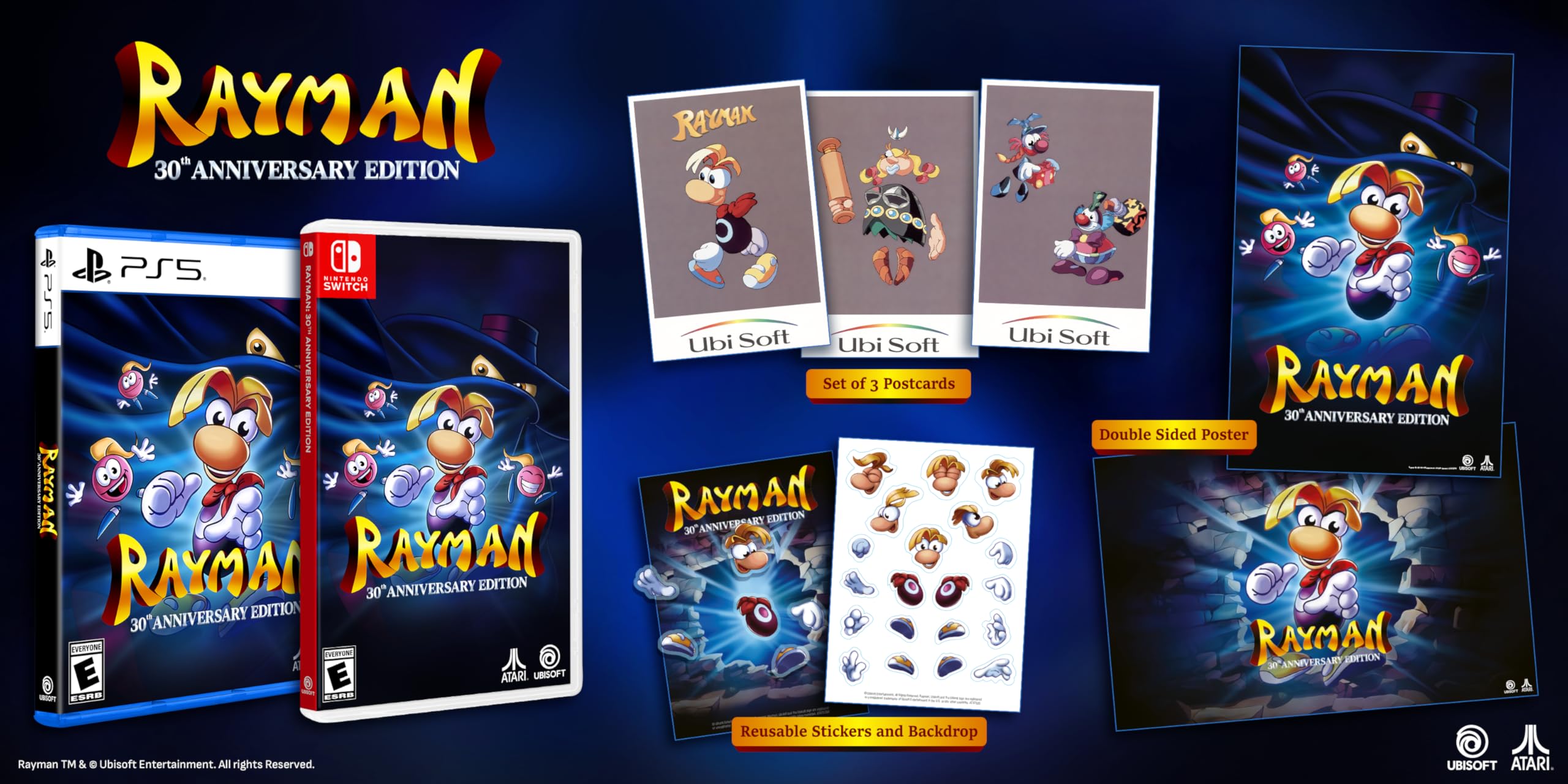 Rayman: 30th Anniversary Edition - (NSW) Nintendo Switch Video Games Atari