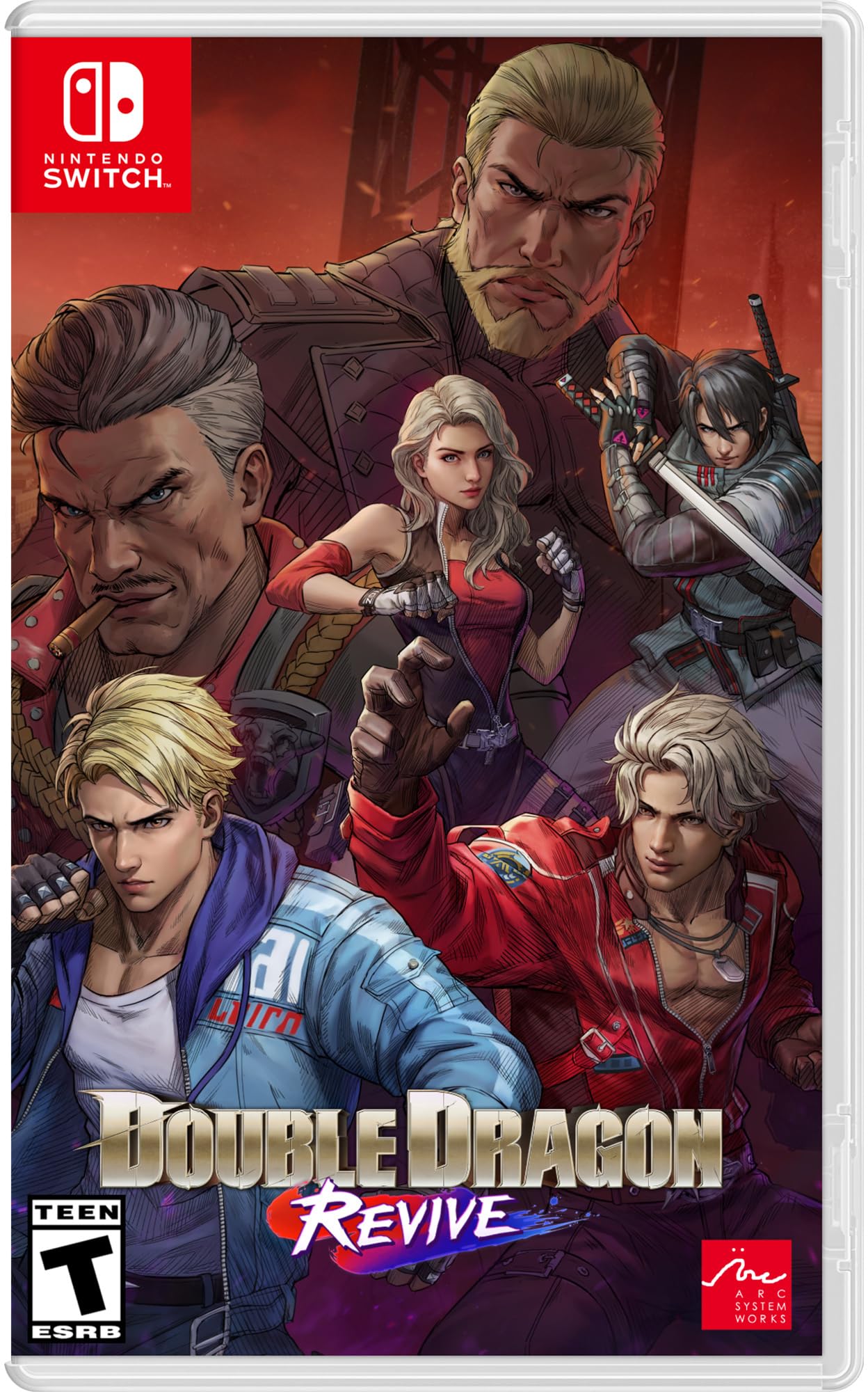Double Dragon Revive - (NSW) Nintendo Switch Video Games Arc System Works