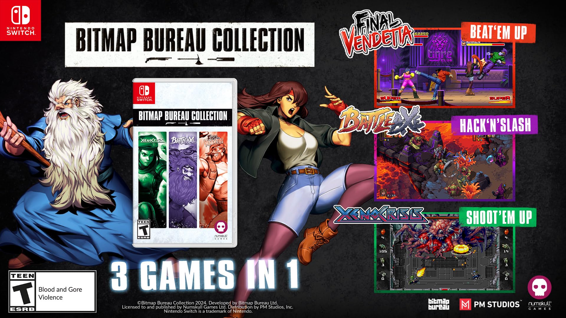 Bitmap Bureau Collection - (NSW) Nintendo Switch [Pre-Owned] Video Games Numskull Games