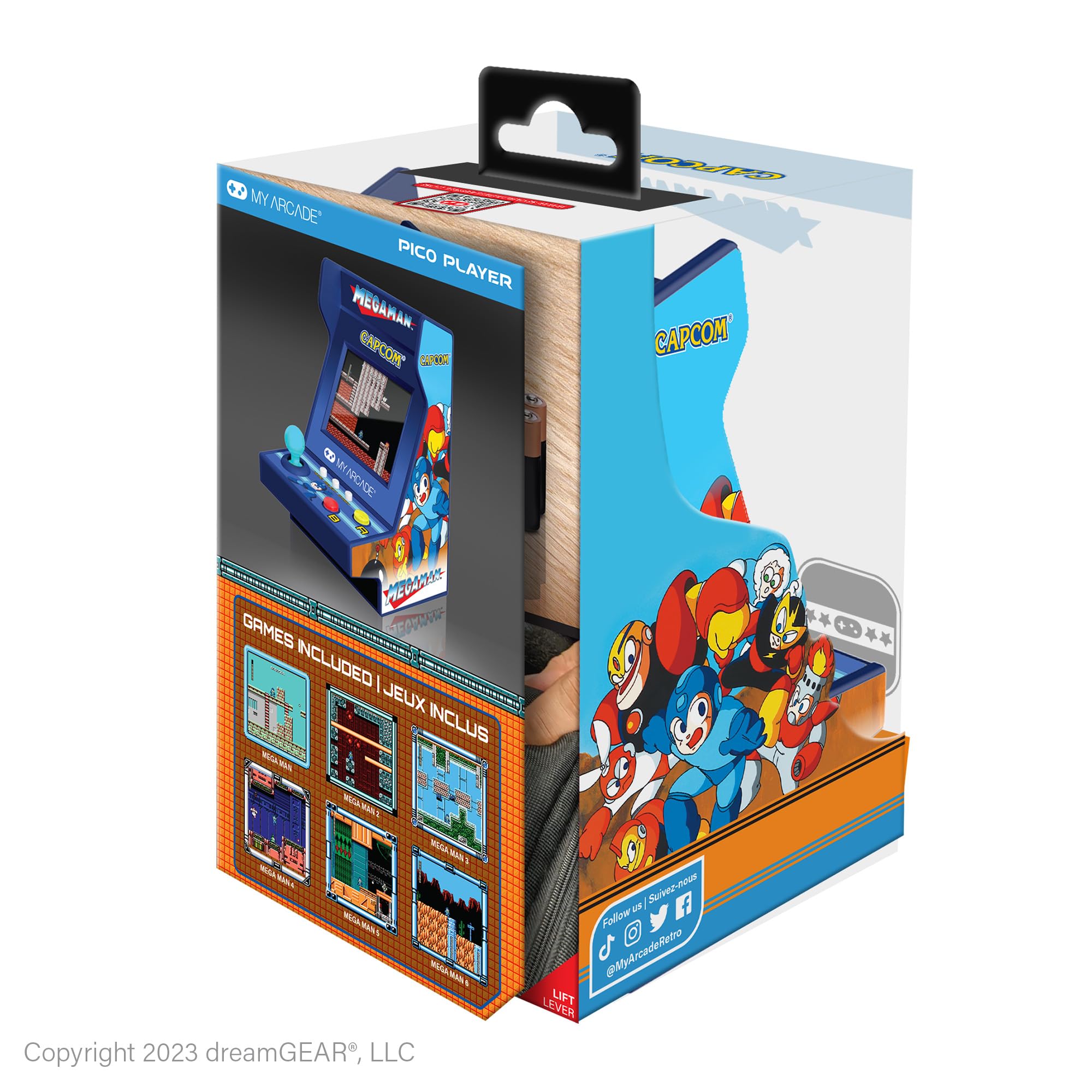MY ARCADE Pico Player (MegaMan) Toy My Arcade