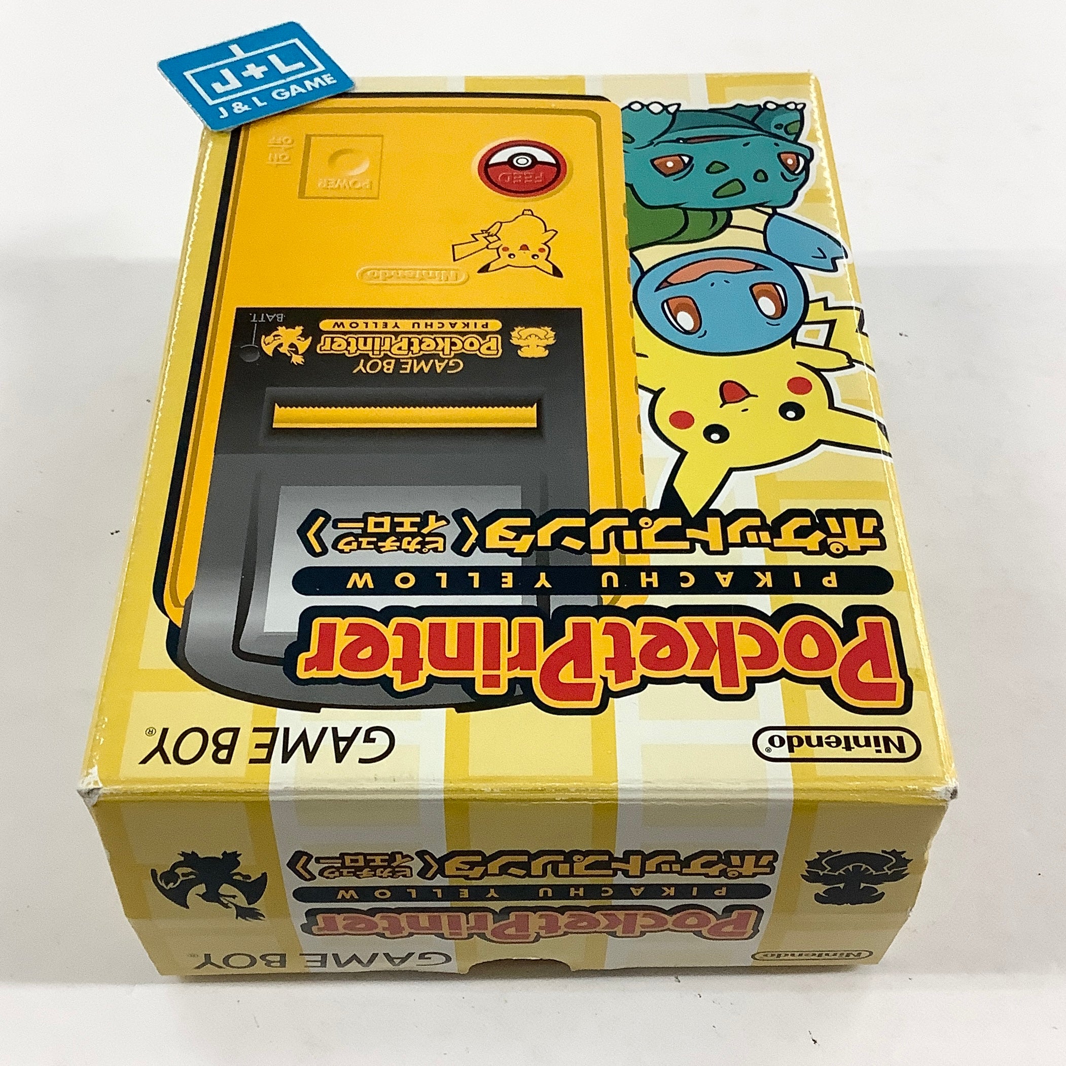 Gameboy Pocket Printer Pikachu Version - (GB) Game Boy (Japanese Import) Accessories Nintendo