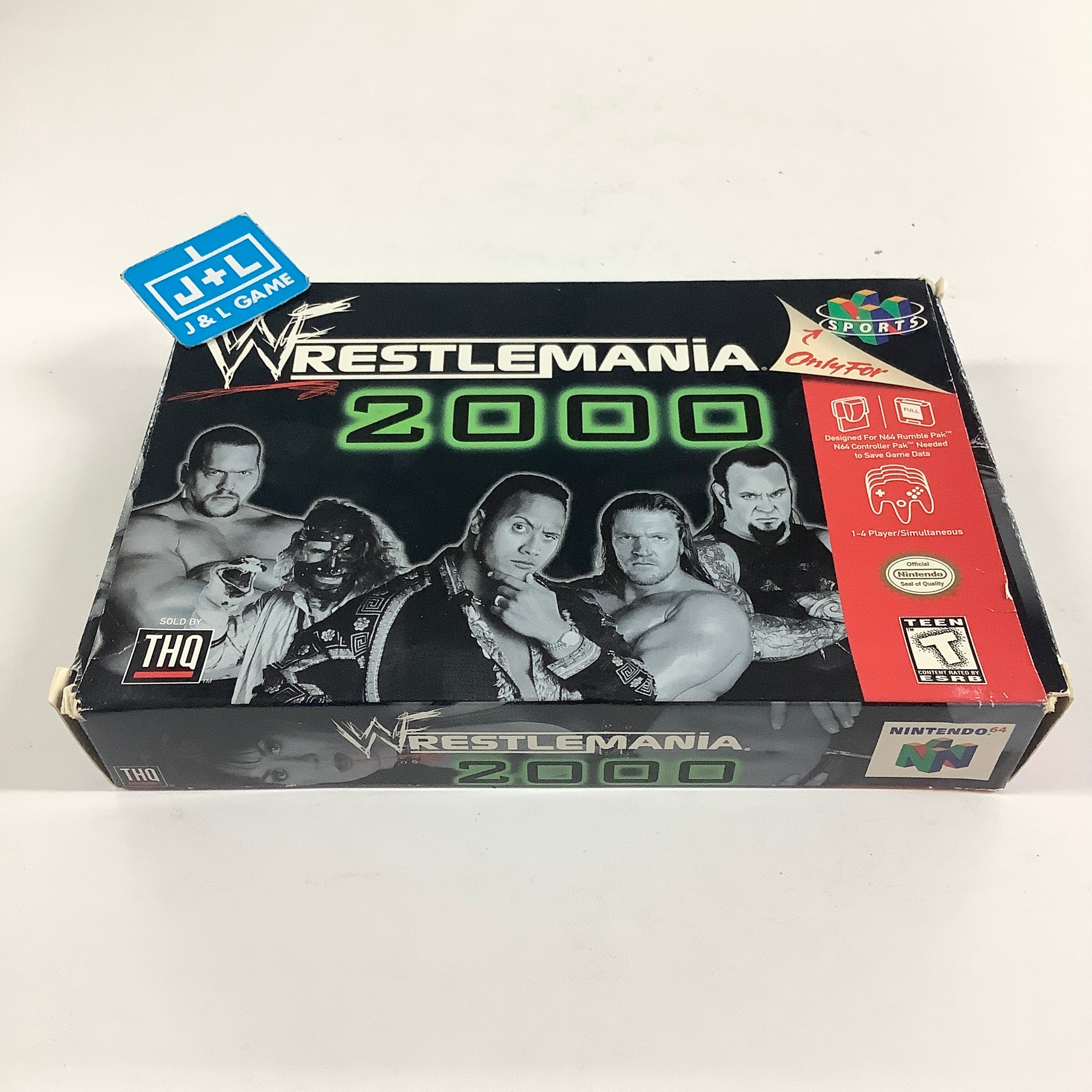 WWF WrestleMania 2000 - (N64) Nintendo 64 [Pre-Owned]