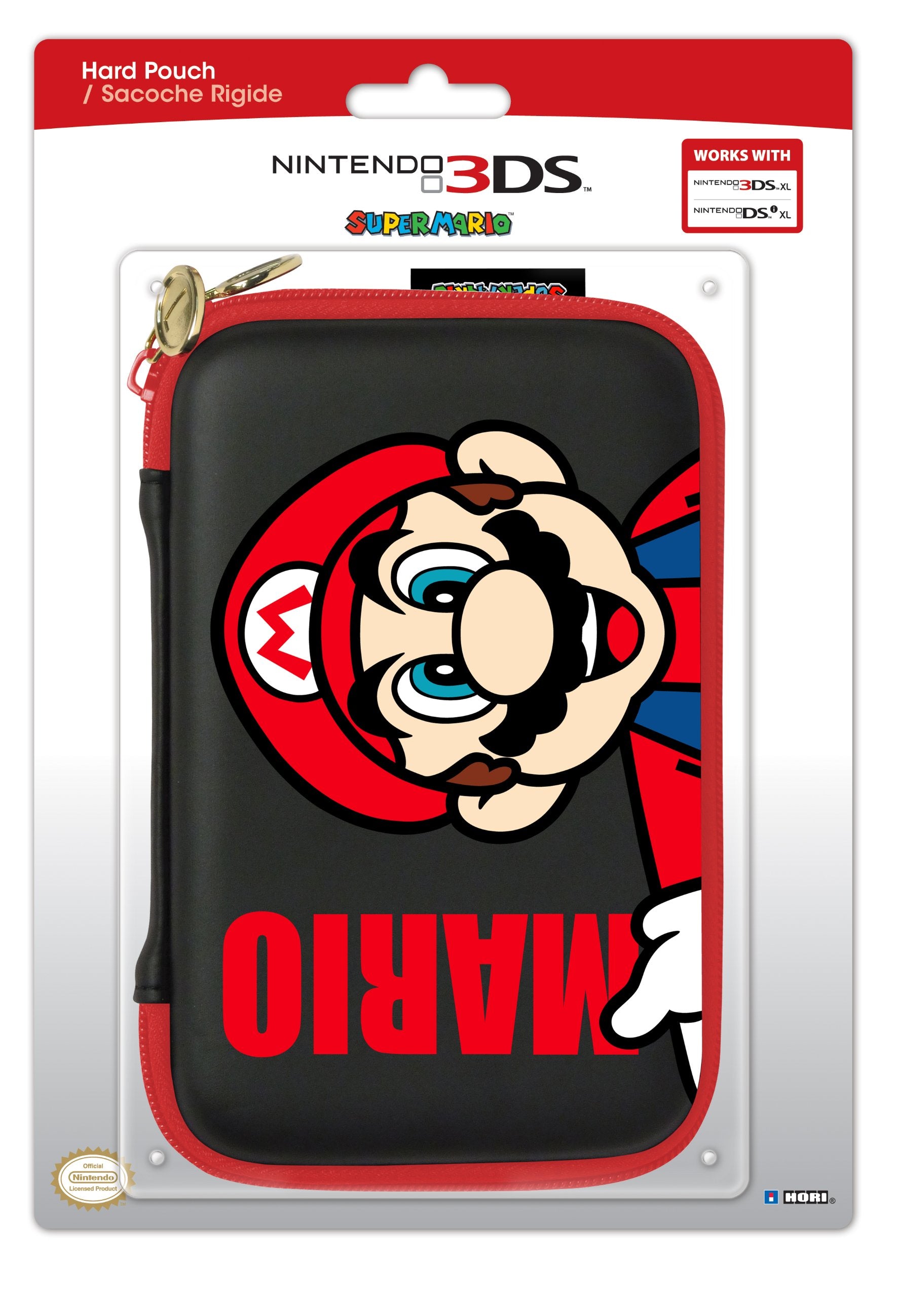 HORI Nintendo 3DS XL Hard Pouch (Super Mario Bros.) - (3DS) Nintendo 3DS ACCESSORIES HORI