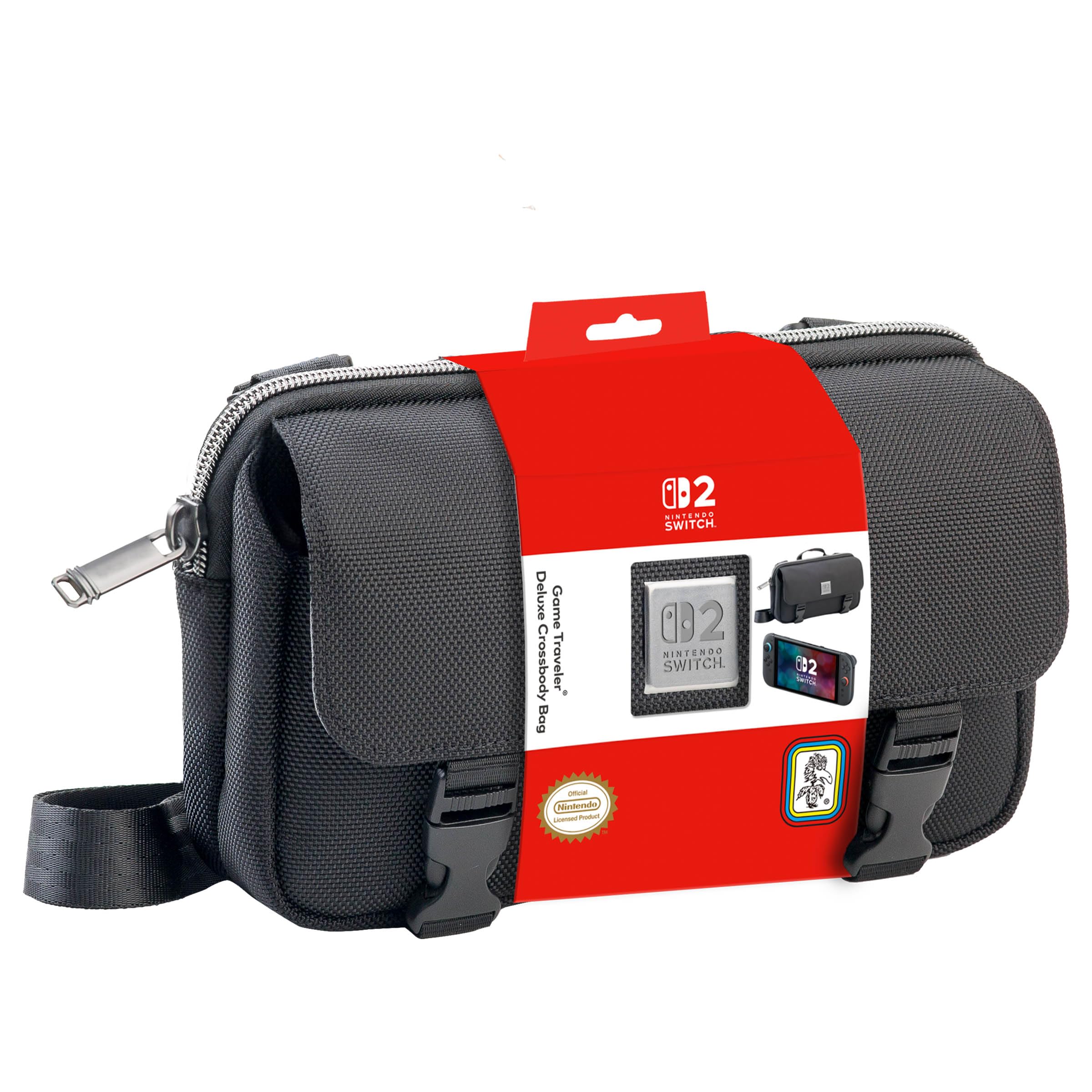 RDS Industries Game Traveler Deluxe Horizontal Crossbody Bag - (NS2) Nintendo Switch 2 Accessories Game Traveler