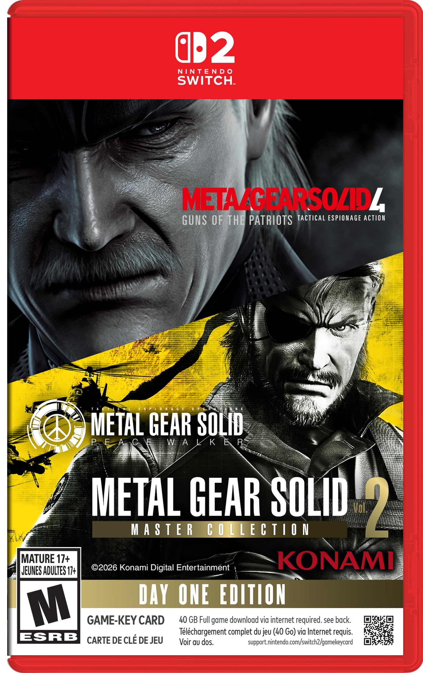 Metal Gear Solid: Master Collection Vol.2 - (NS2) Nintendo Switch