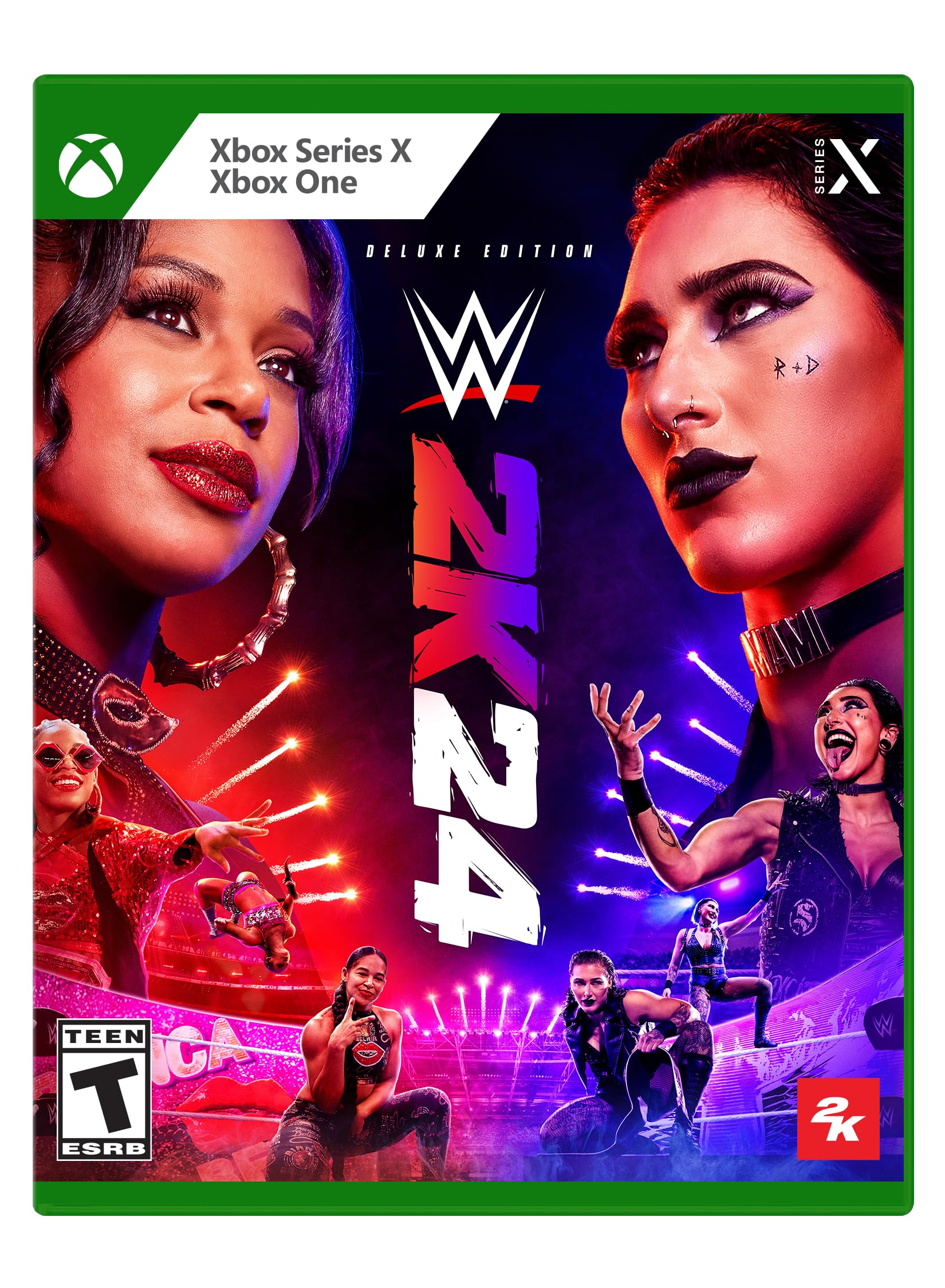 WWE 2K24 (Deluxe Edition) - (XSX) Xbox Series X Video Games 2K   