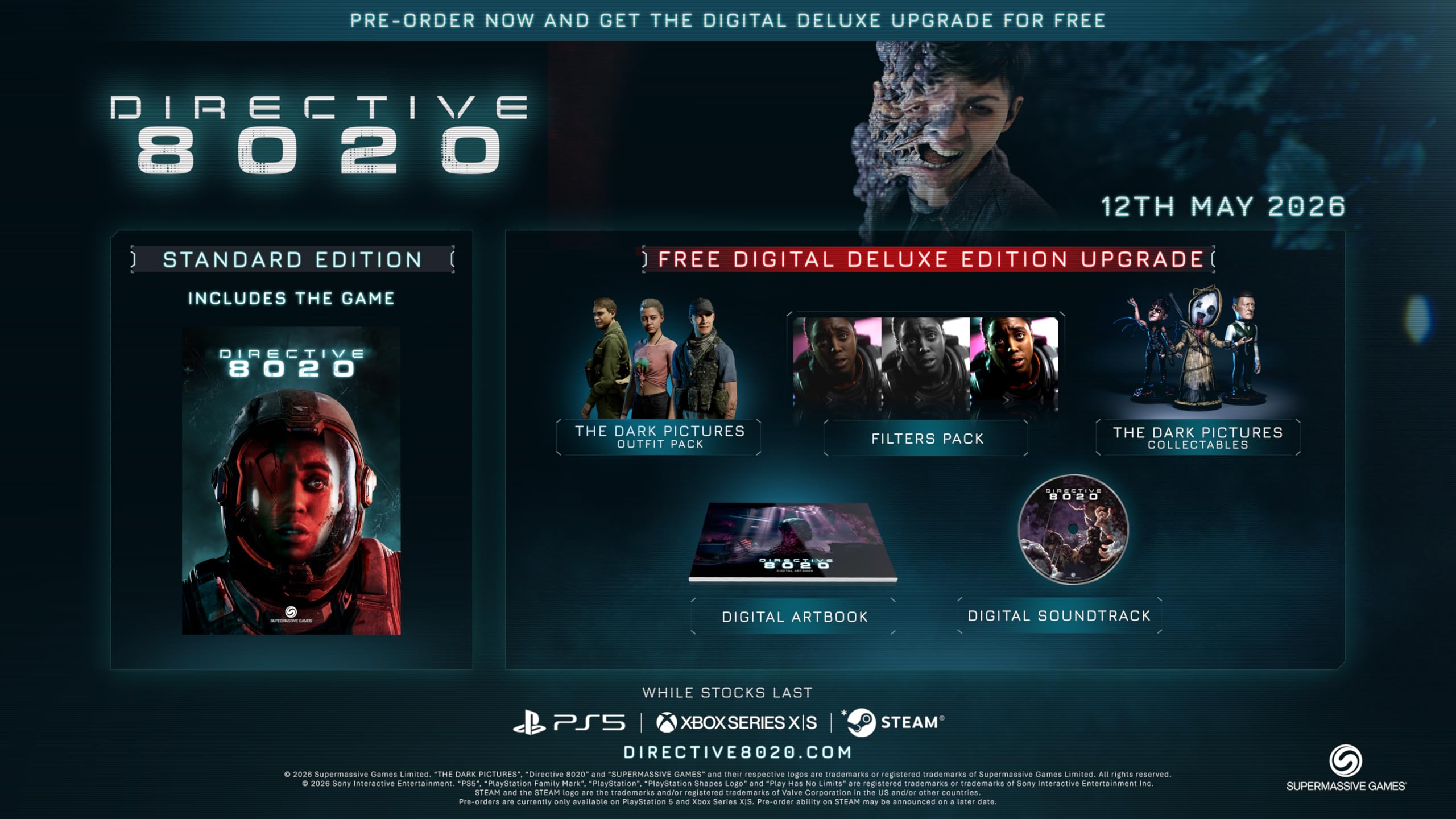 Directive 8020 (Deluxe Edition) - (PS5) PlayStation 5 Video Games Supermassive Games