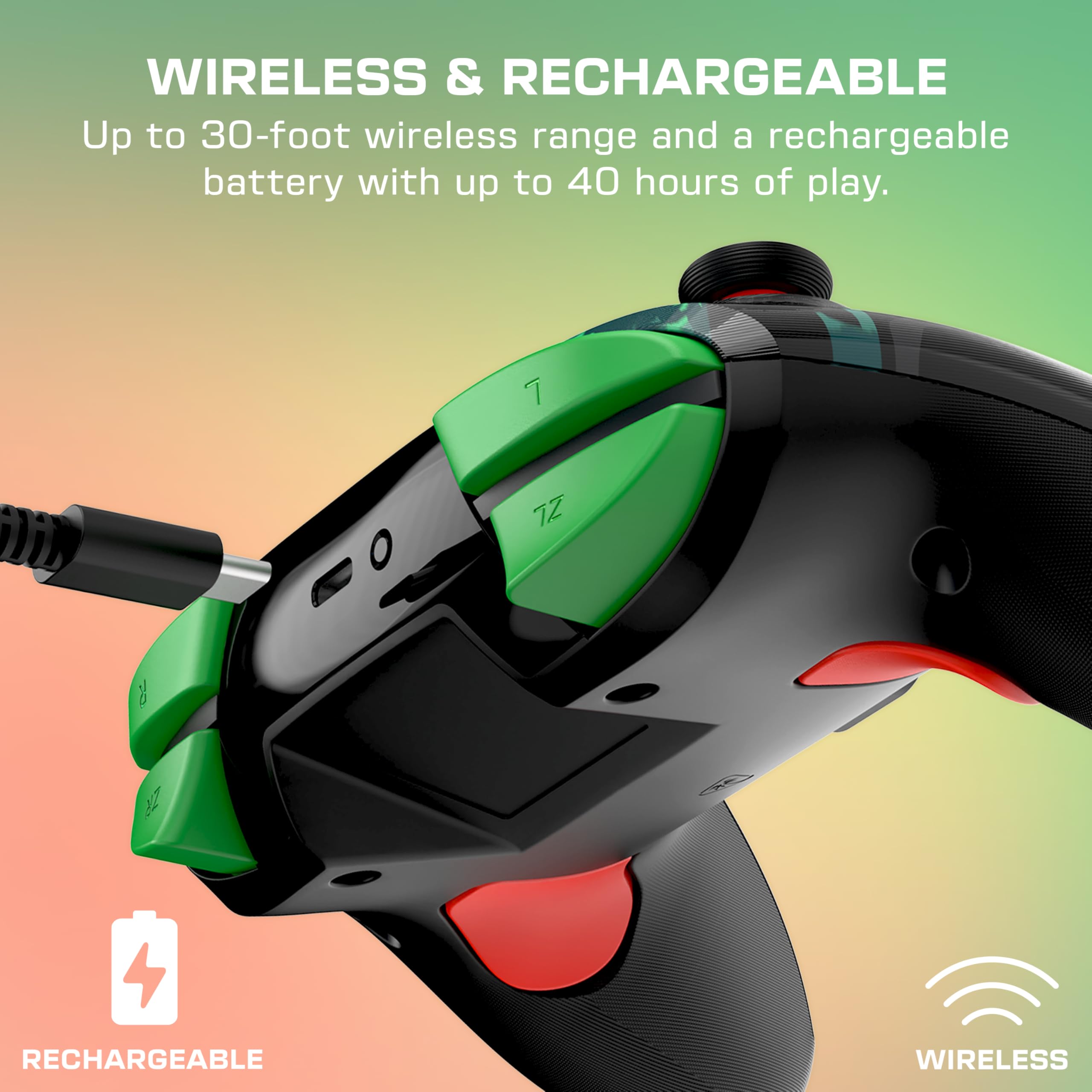 Turtle Beach Rematch Wireless Controller (Donkey Kong) - (NSW) Nintendo Switch ACCESSORIES Turtle Beach