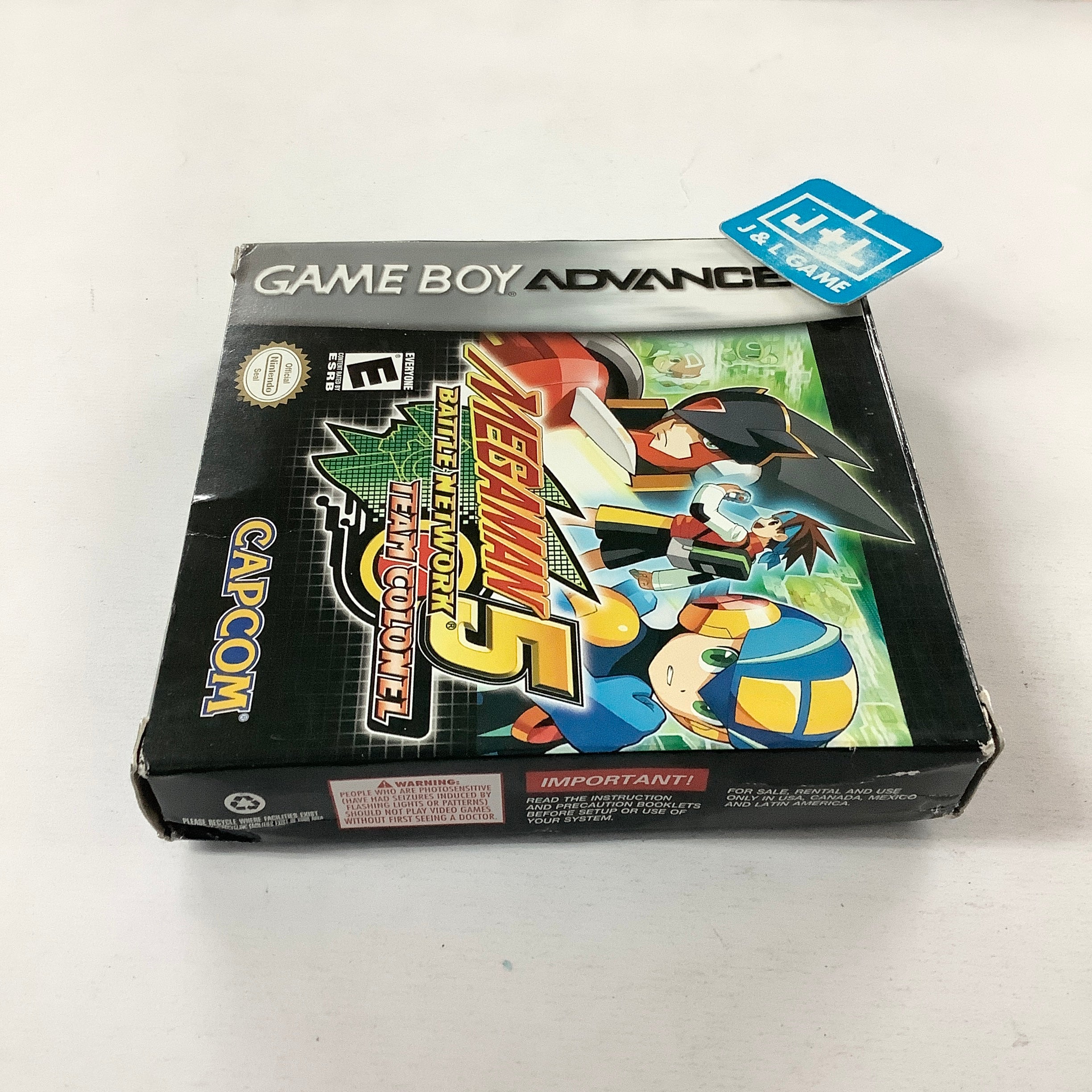 Mega Man Battle Network 5: Team Colonel - (GBA) Game Boy Advance [Pre-Owned] Video Games Capcom   