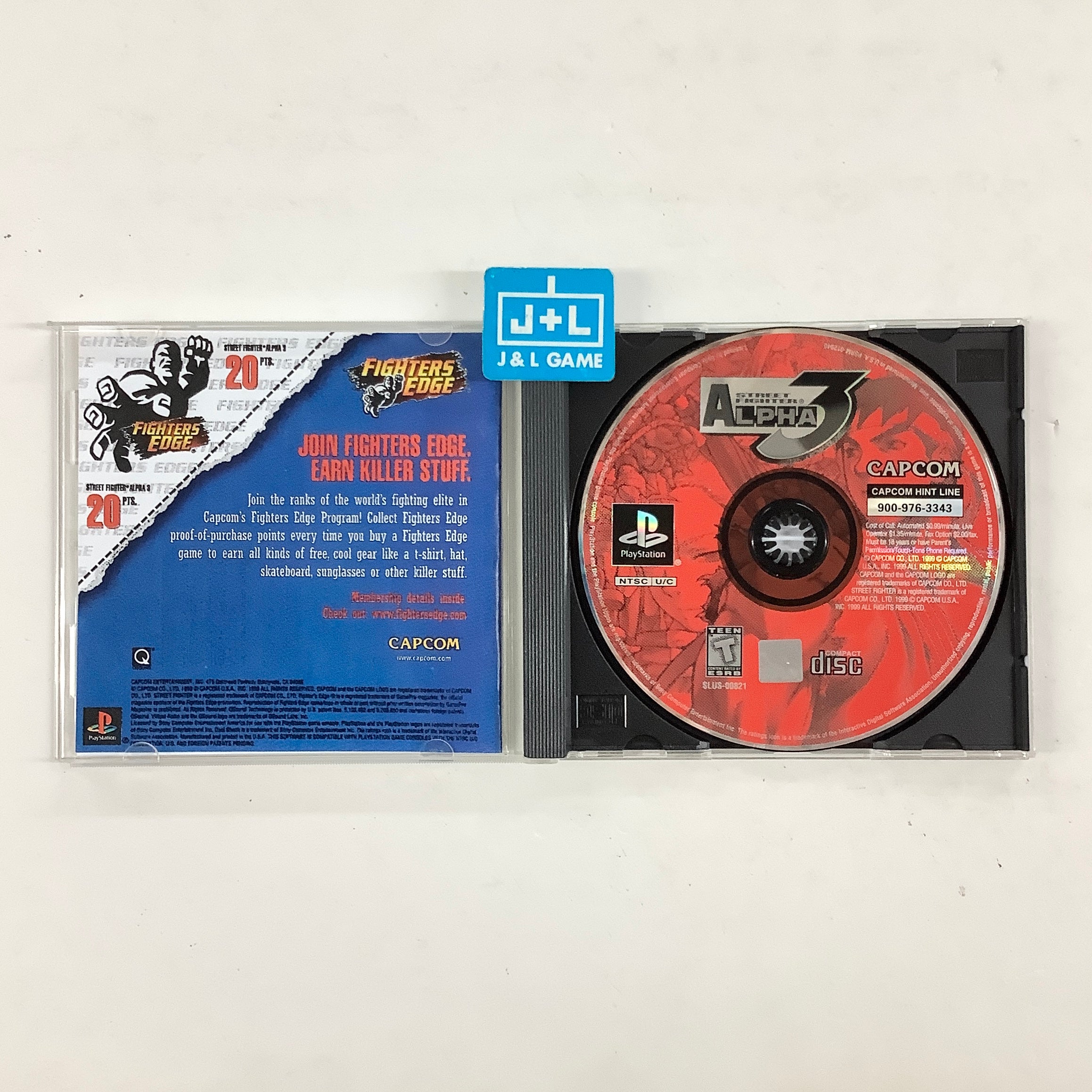 Street Fighter Alpha 3 - PlayStation 1 [Pre-Owned] Video Games Capcom