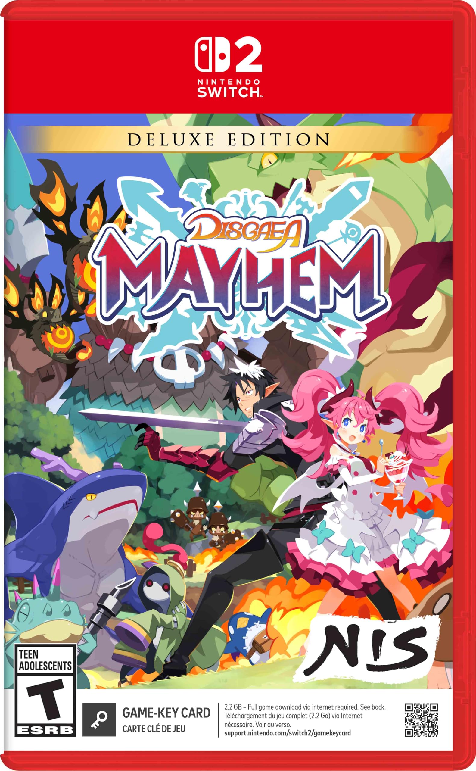 Disgaea Mayhem (Deluxe Edition) - (NS2) Nintendo Switch 2 Video Games NIS America