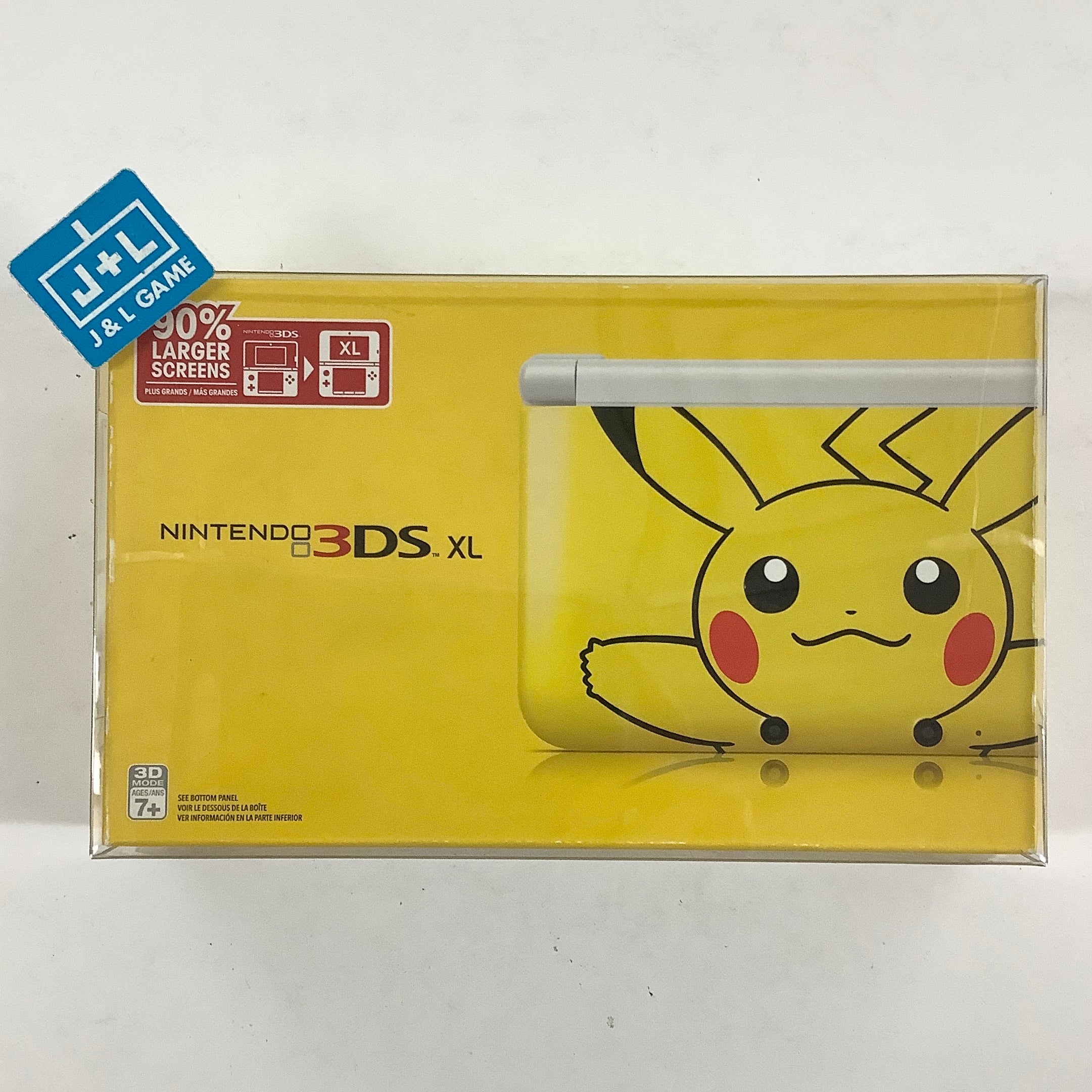 Nintendo 3DS XL Console (Yellow Pikachu Edition) - Nintendo 3DS Consoles Nintendo