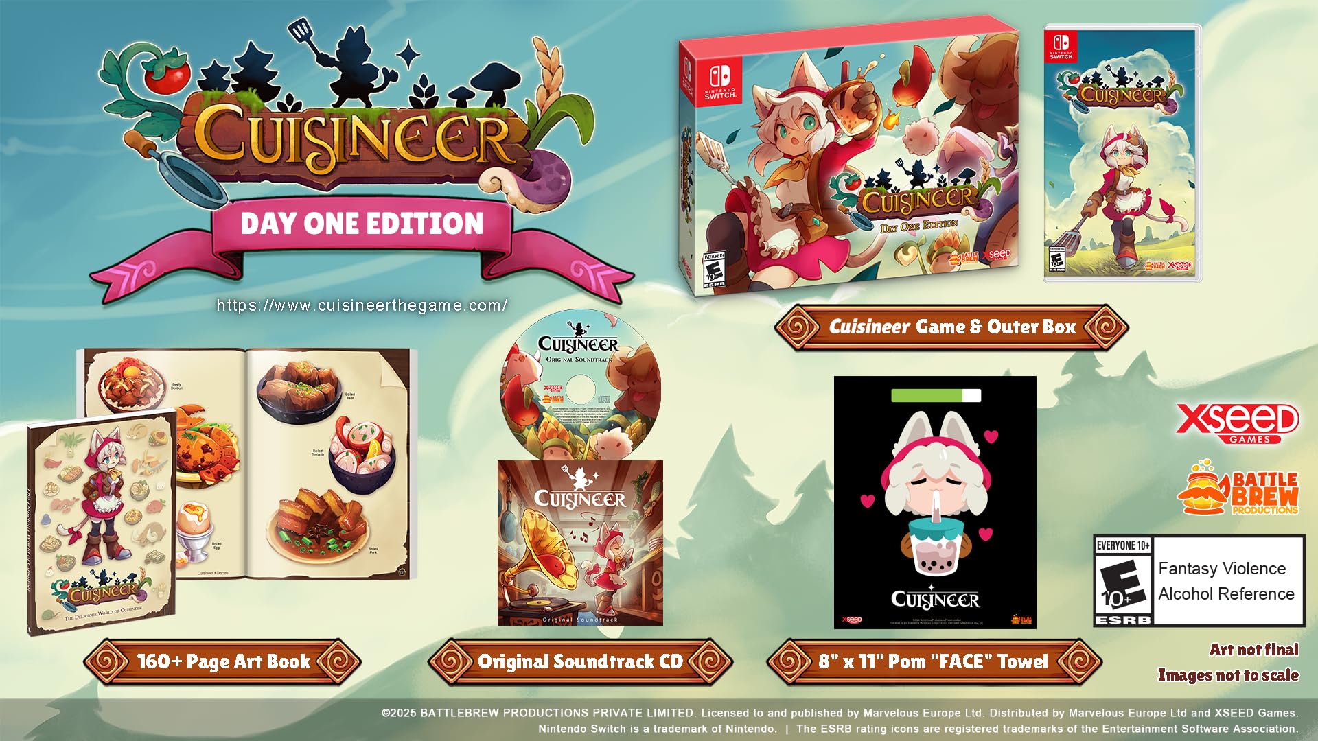 Cuisineer (Day One Edition) - (NSW) Nintendo Switch Video Games XSEED Games