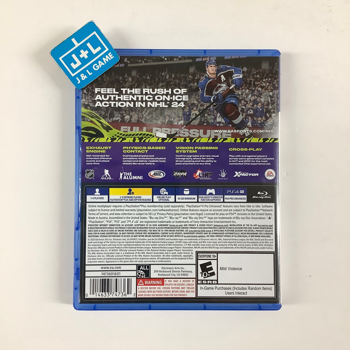 NHL 24 - (PS4) PlayStation 4 [Pre-Owned]