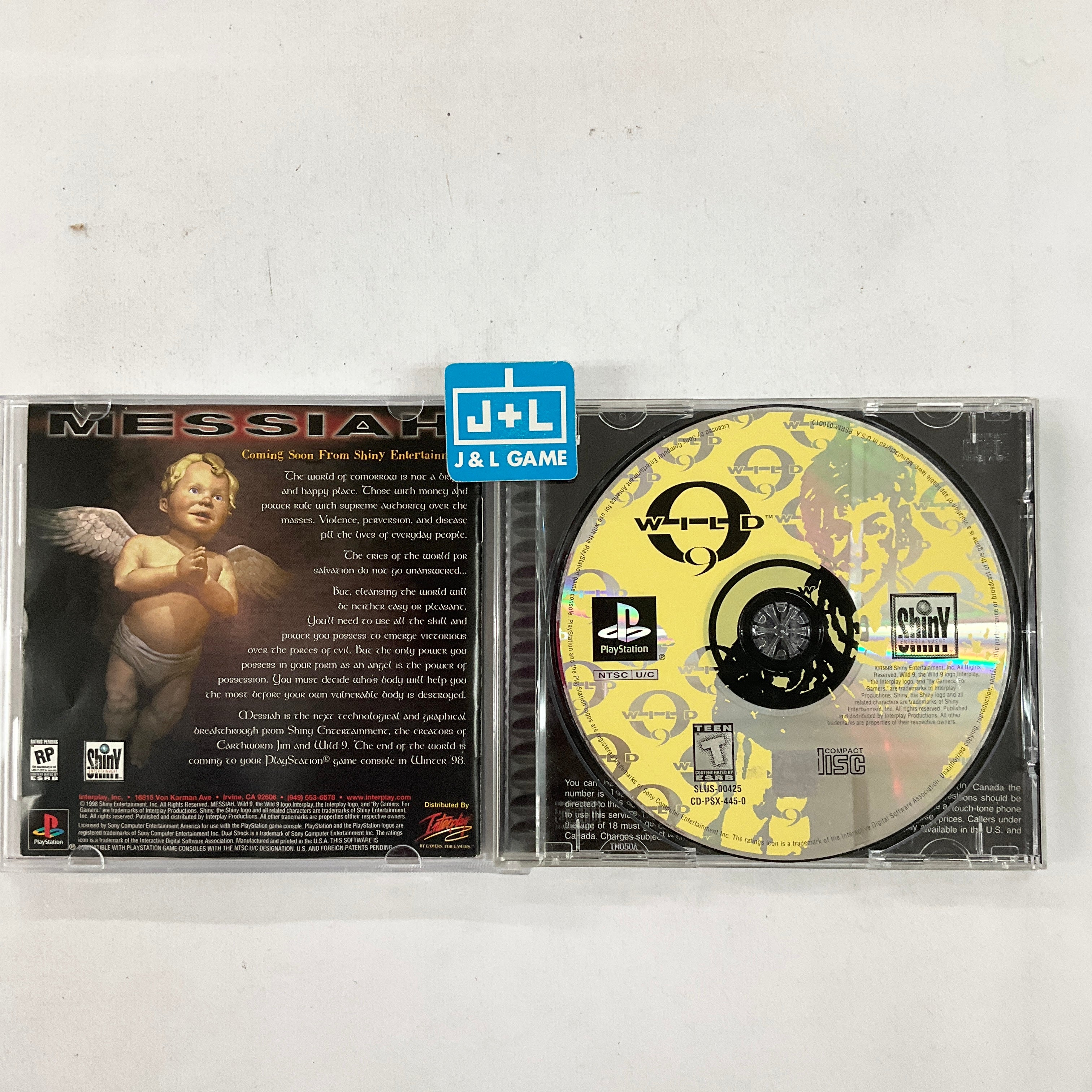 Wild 9 - (PS1) PlayStation 1 [Pre-Owned] Video Games Interplay