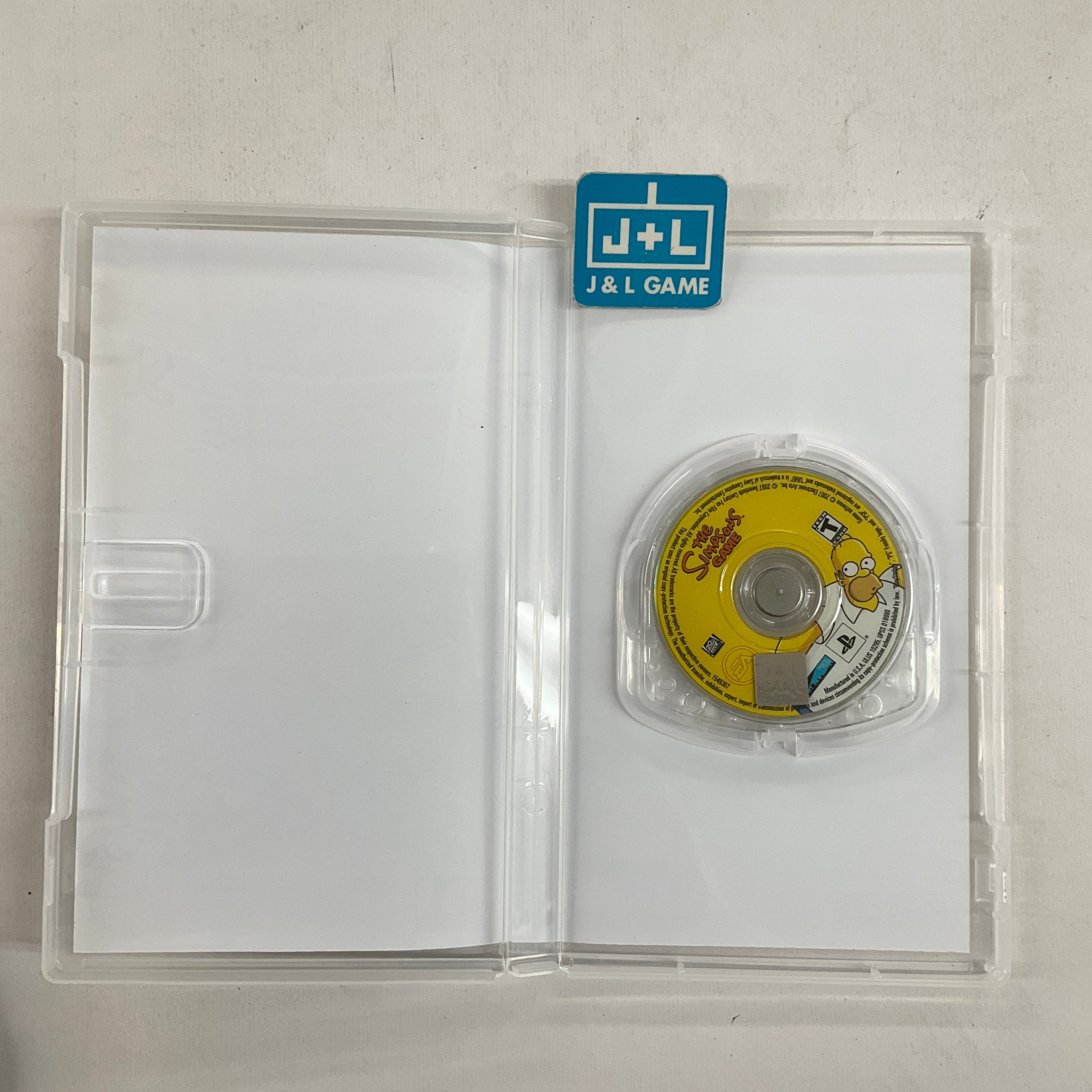 The Simpsons Game - SONY PSP [Pre-Owned] Video Games EA Games