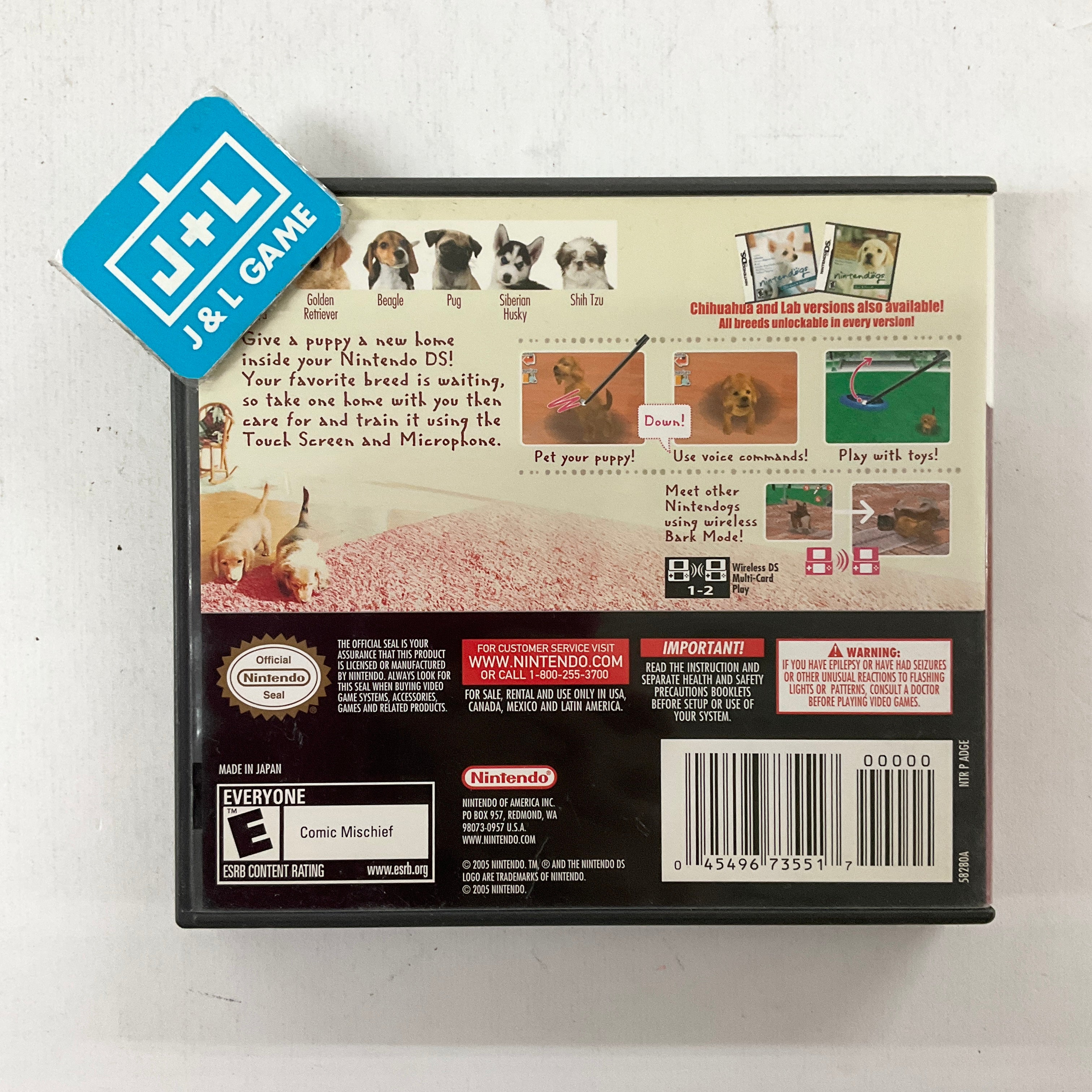 Nintendogs Dachshund & Friends - (NDS) Nintendo DS [Pre-Owned] Video Games Nintendo