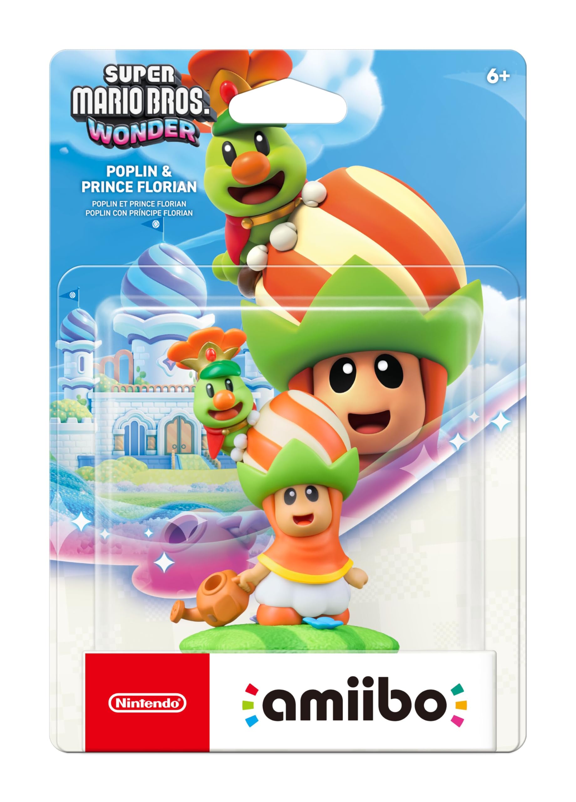 Poplin & Prince Florian (Super Mario Bros. Wonder Series) - Nintendo Amiibo Amiibo Nintendo
