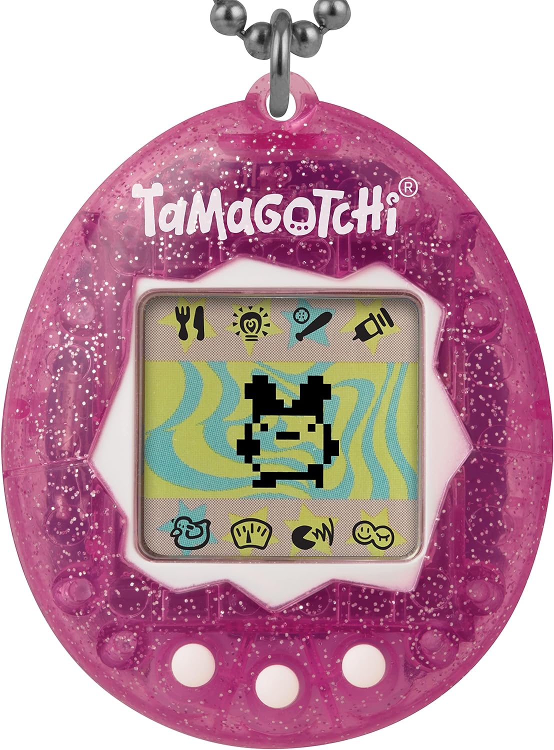 The Original Tamagotchi (Gen 2) (Pink Glitter) - Tamagotchi Toy Tamagotchi   