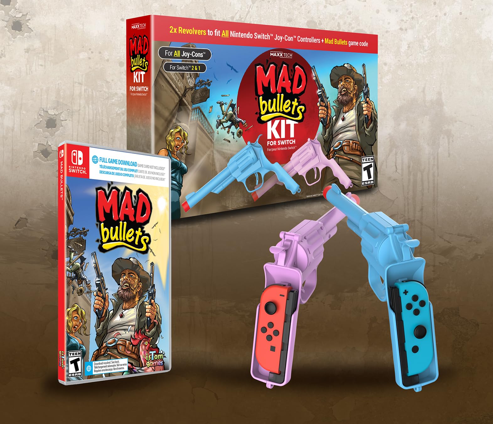 Mad Bullets Kit - (NSW) Nintendo Switch Video Games Contact Sales Limited