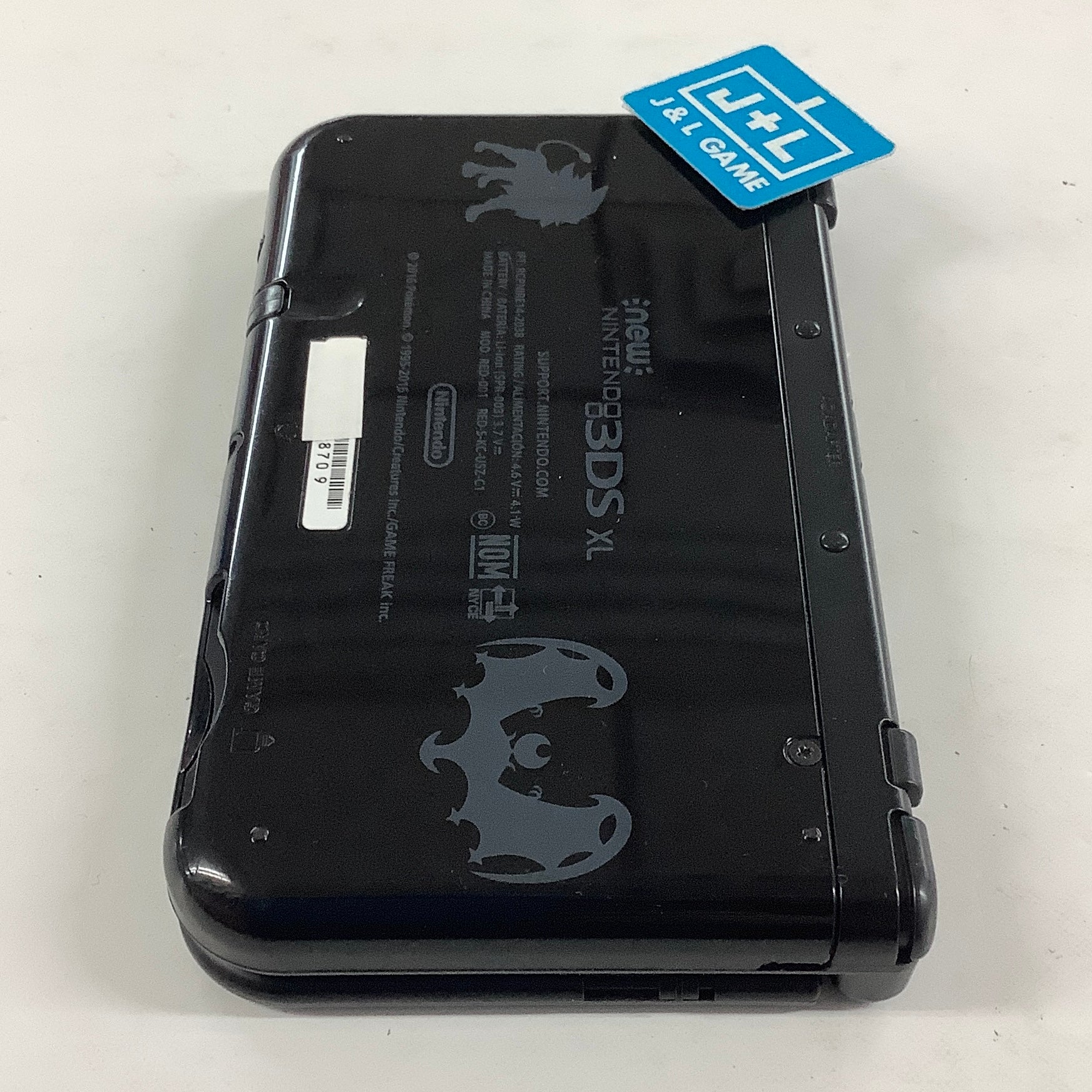 New Nintendo 3DS XL Console (Solgaleo Lunala Black Edition) - Nintendo 3DS [Pre-Owned] Consoles Nintendo