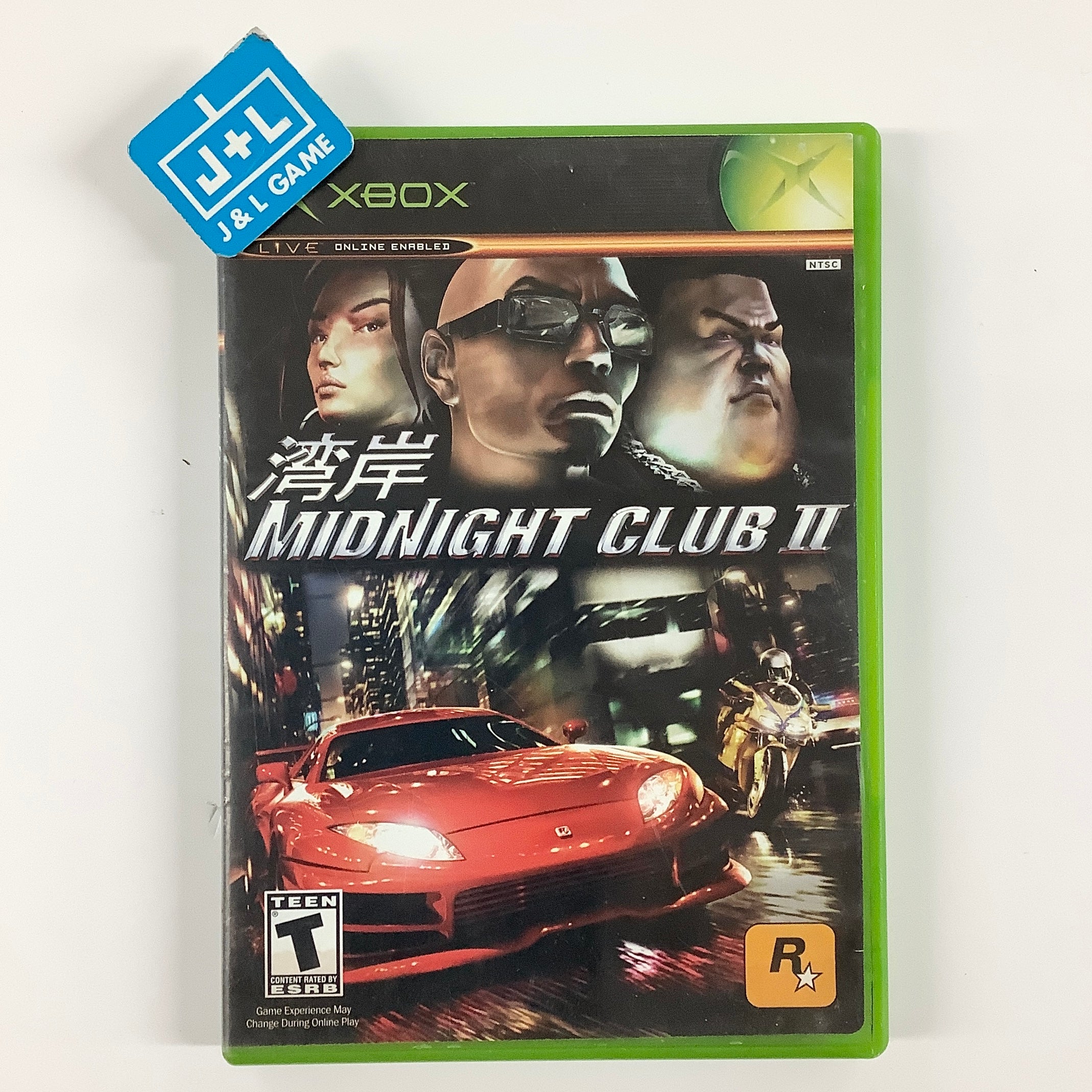 Midnight Club II - (XB) Xbox [Pre-Owned] Video Games Rockstar Games