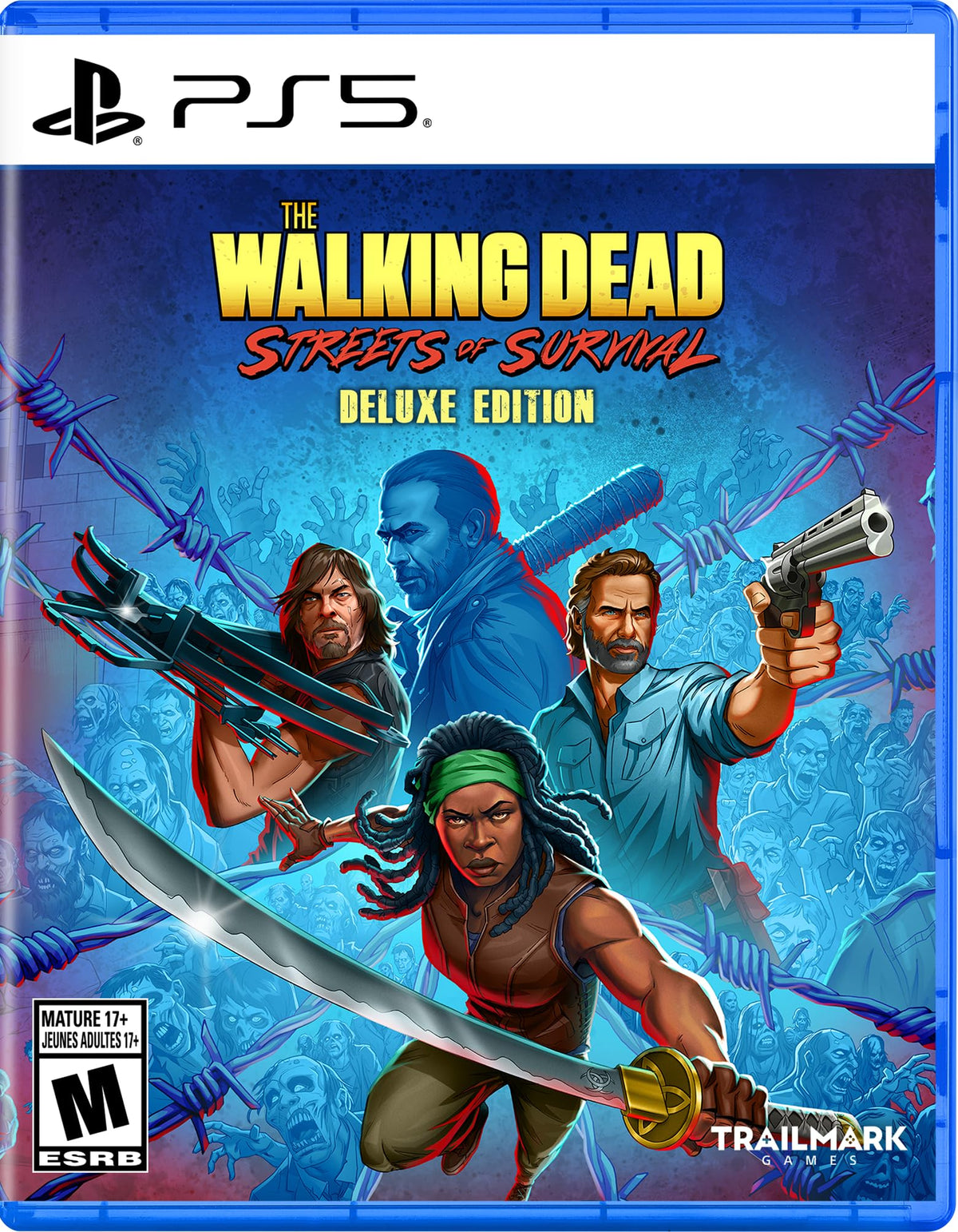 The Walking Dead: Streets of Survival Deluxe Edition - (PS5) PlayStation 5
