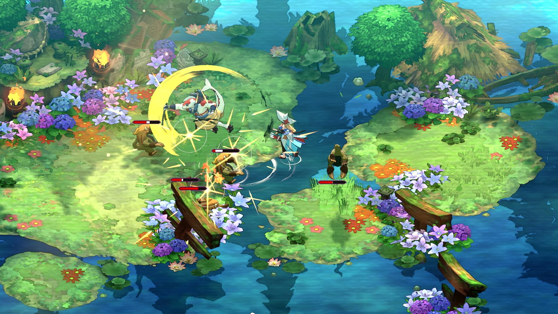 Towa and the Guardians of the Sacred Tree - (NSW) Nintendo Switch Video Games Bandai Namco