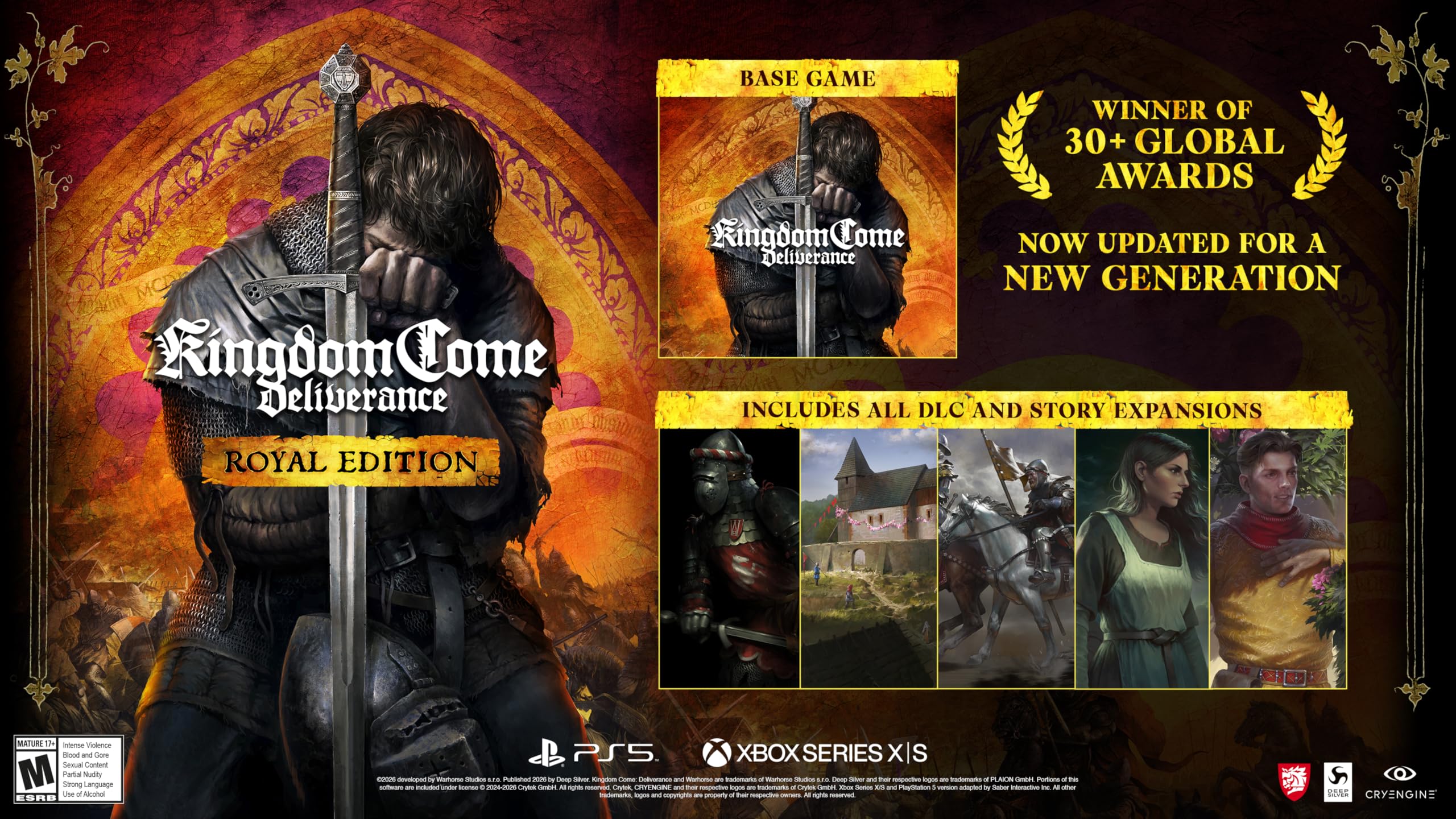 Kingdom Come Deliverance: Royal Edition - (PS5) PlayStation 5 CONSOLE_VIDEO_GAMES Deep Silver